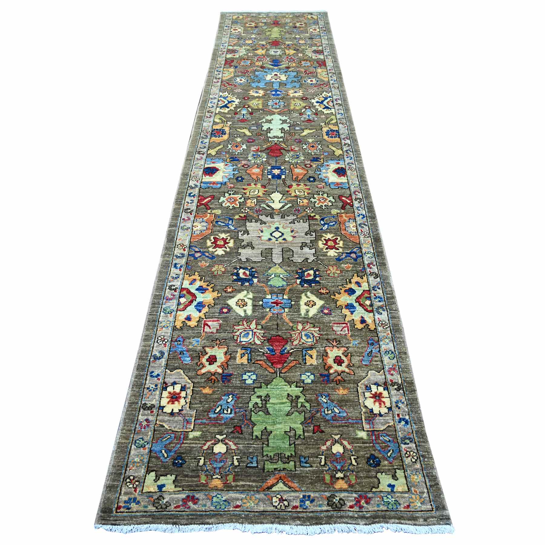 Tribal-Geometric-Hand-Knotted-Rug-105915