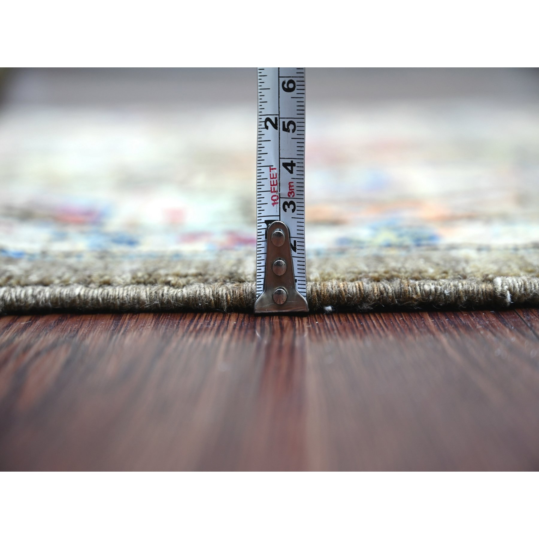 Tribal-Geometric-Hand-Knotted-Rug-105915