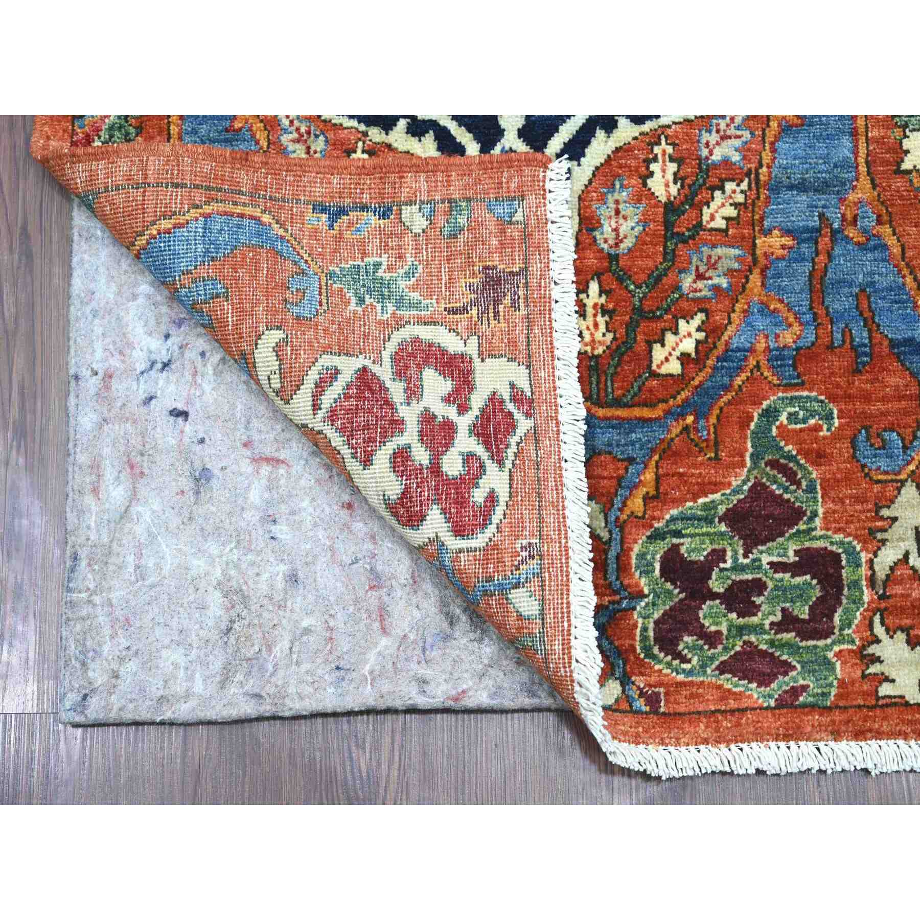Tribal-Geometric-Hand-Knotted-Rug-105920