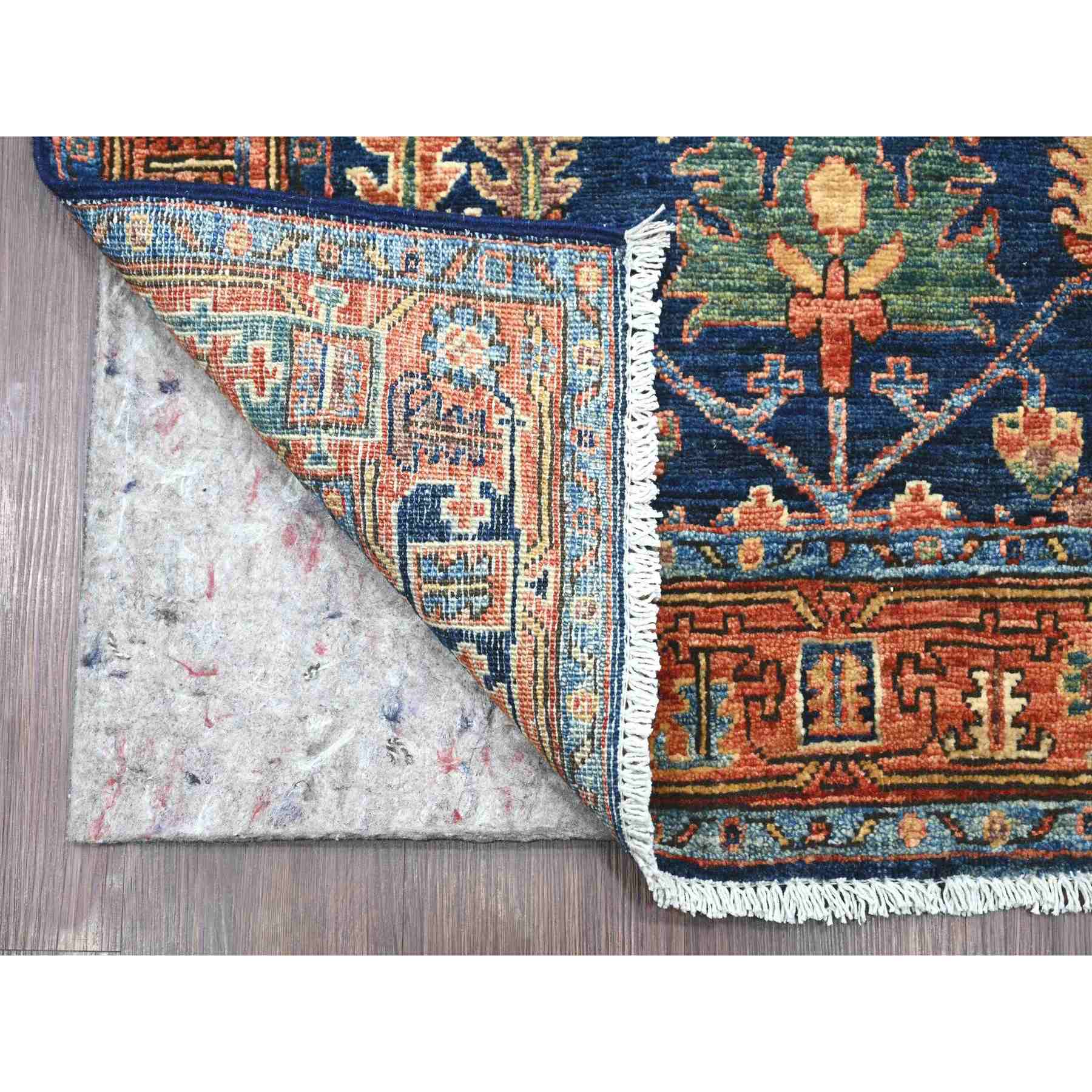 Tribal-Geometric-Hand-Knotted-Rug-105940
