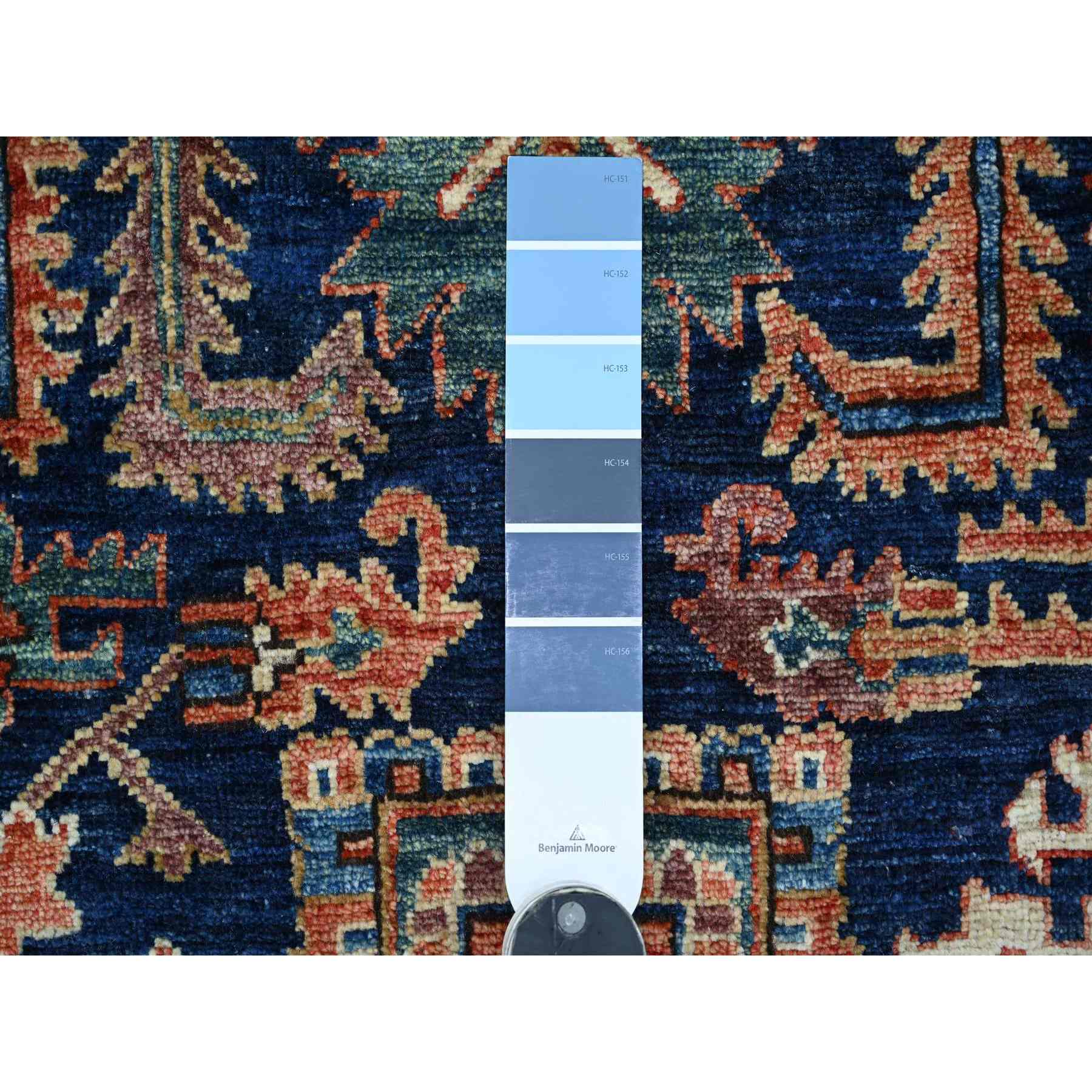 Tribal-Geometric-Hand-Knotted-Rug-105940