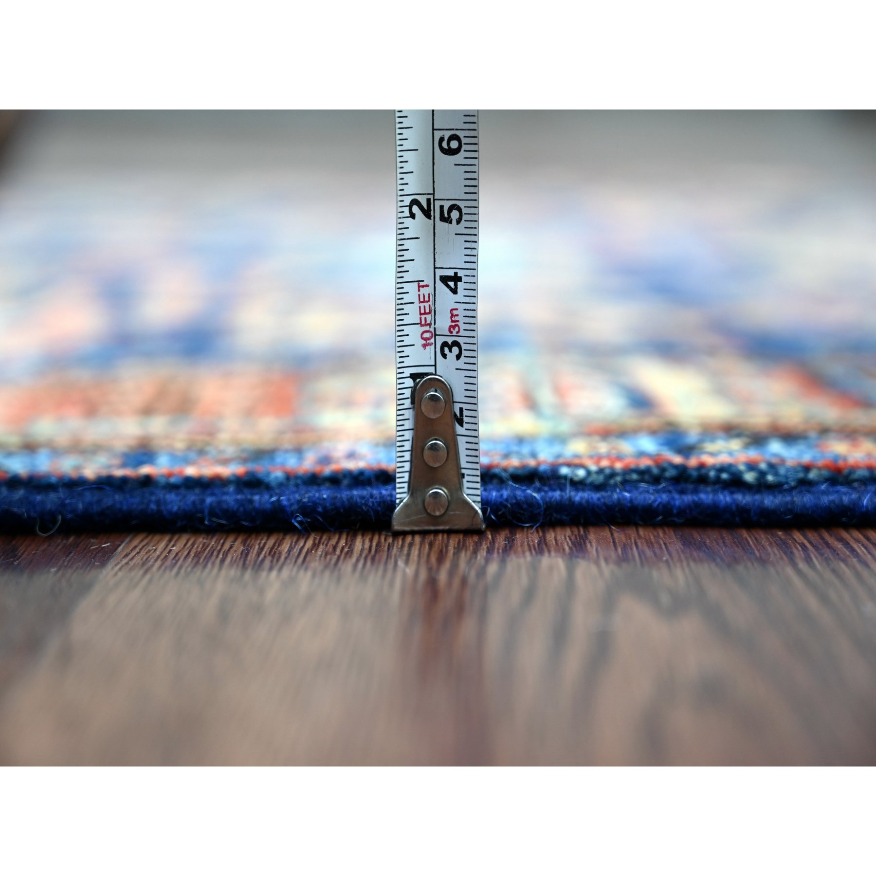 Tribal-Geometric-Hand-Knotted-Rug-105940