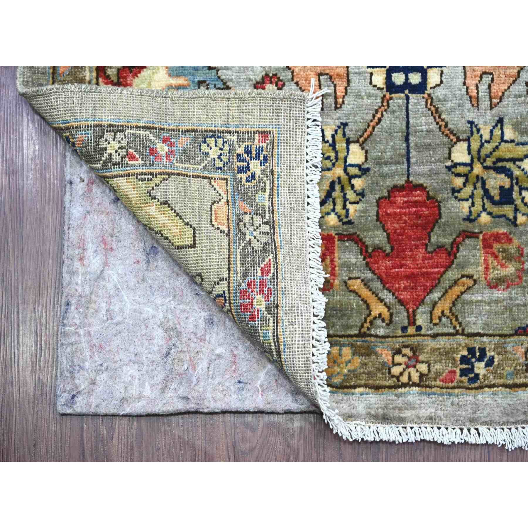 Tribal-Geometric-Hand-Knotted-Rug-105945