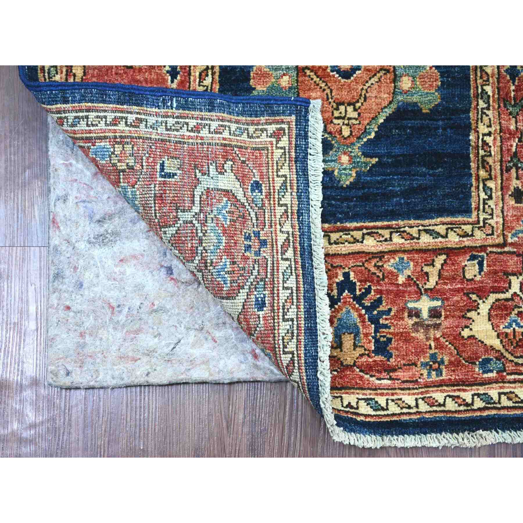 Tribal-Geometric-Hand-Knotted-Rug-105950