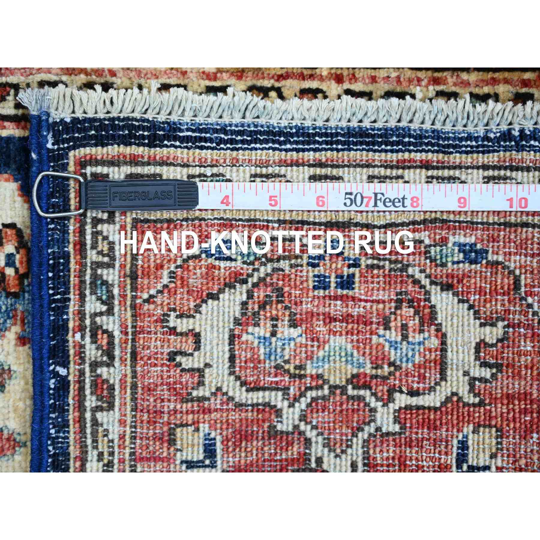 Tribal-Geometric-Hand-Knotted-Rug-105950