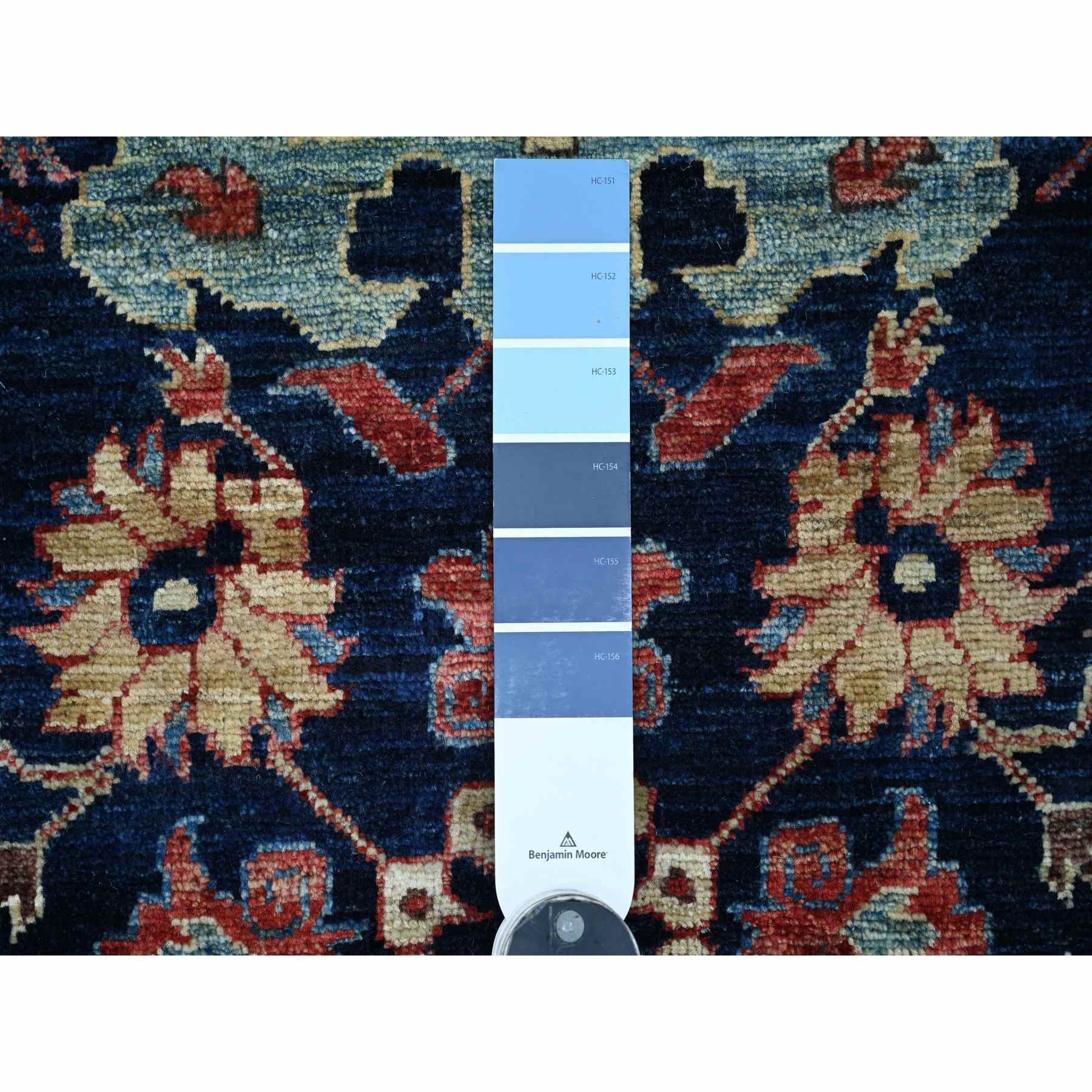 Tribal-Geometric-Hand-Knotted-Rug-106040