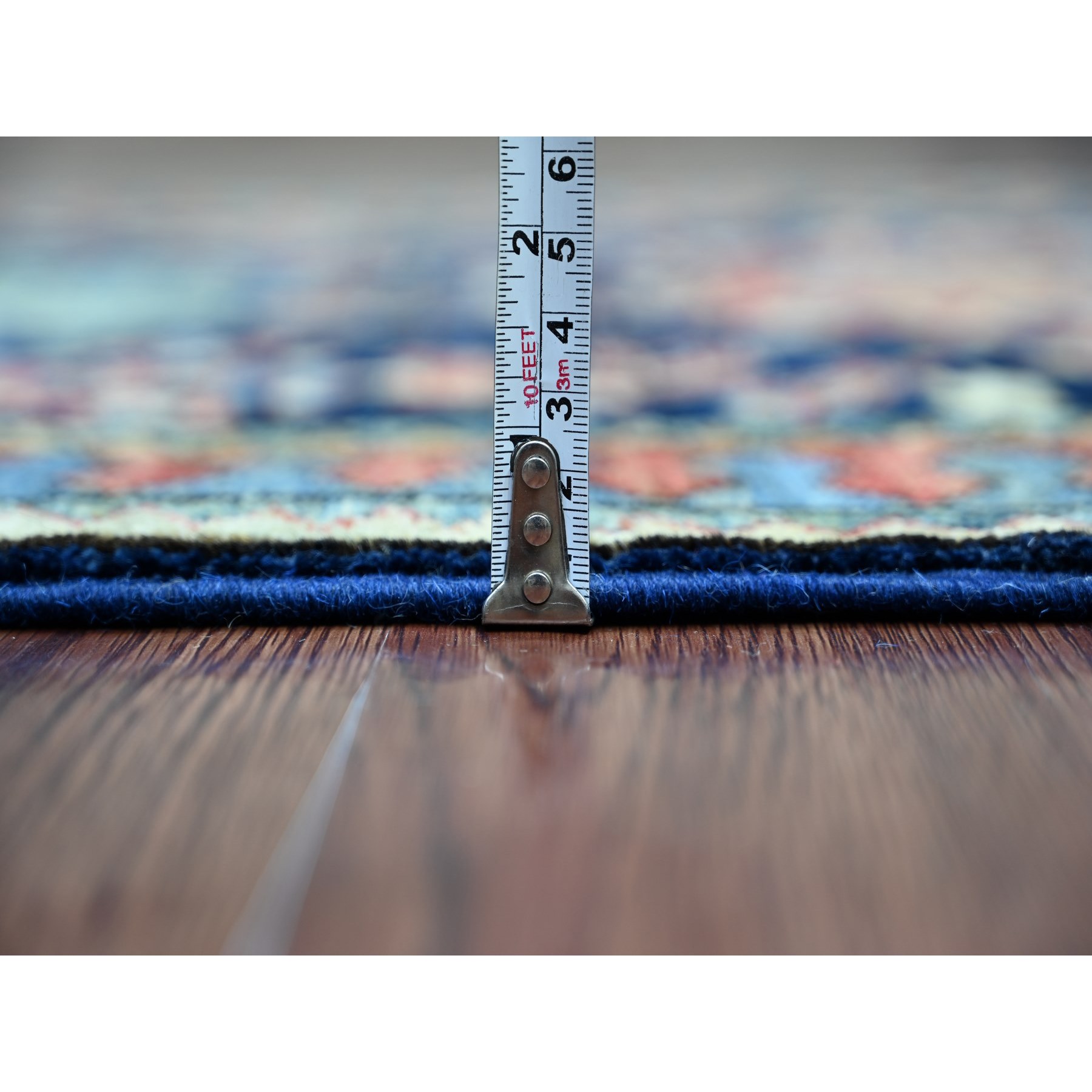 Tribal-Geometric-Hand-Knotted-Rug-106040