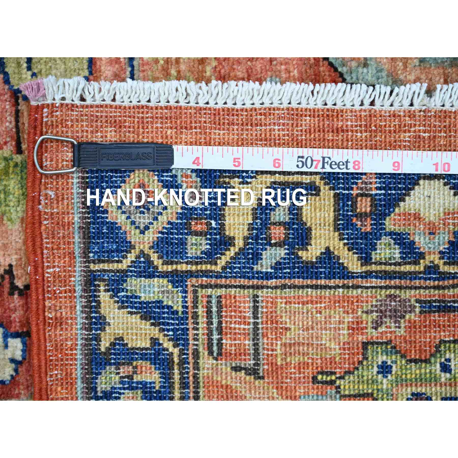 Tribal-Geometric-Hand-Knotted-Rug-106045