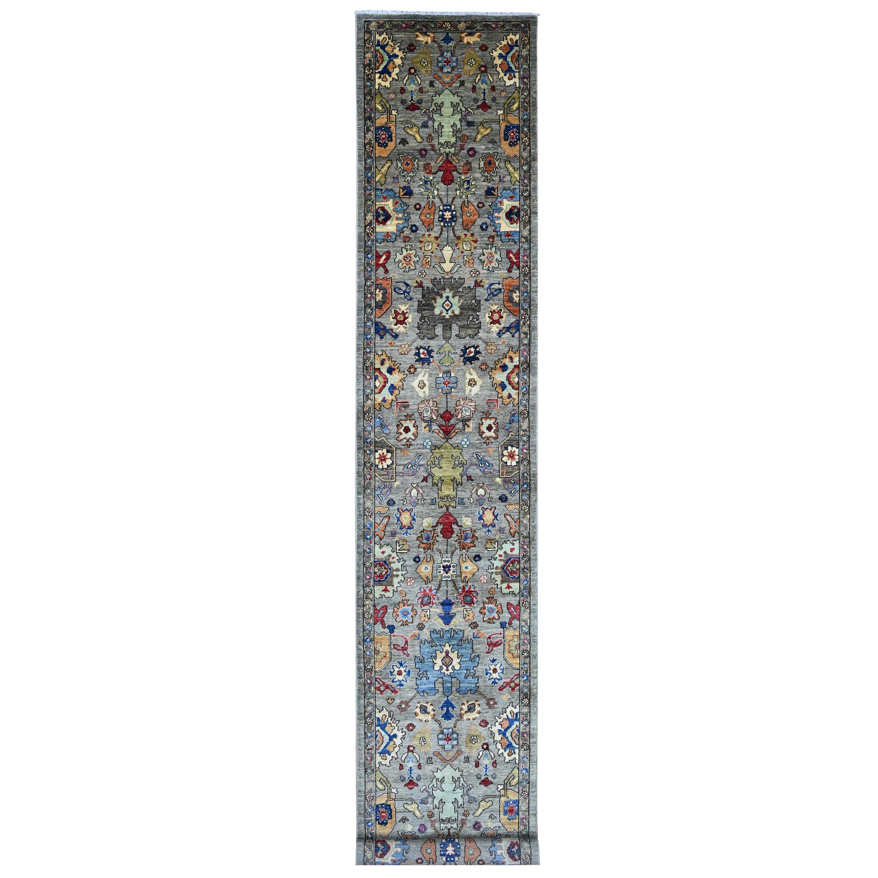 Tribal-Geometric-Hand-Knotted-Rug-106075