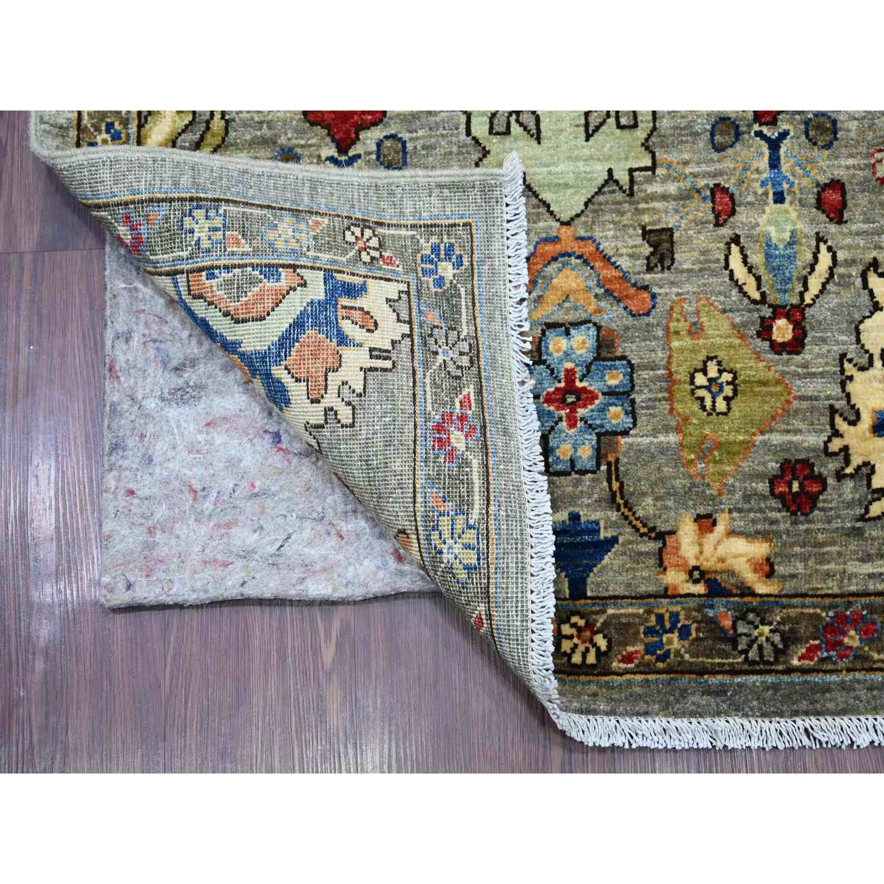 Tribal-Geometric-Hand-Knotted-Rug-106075