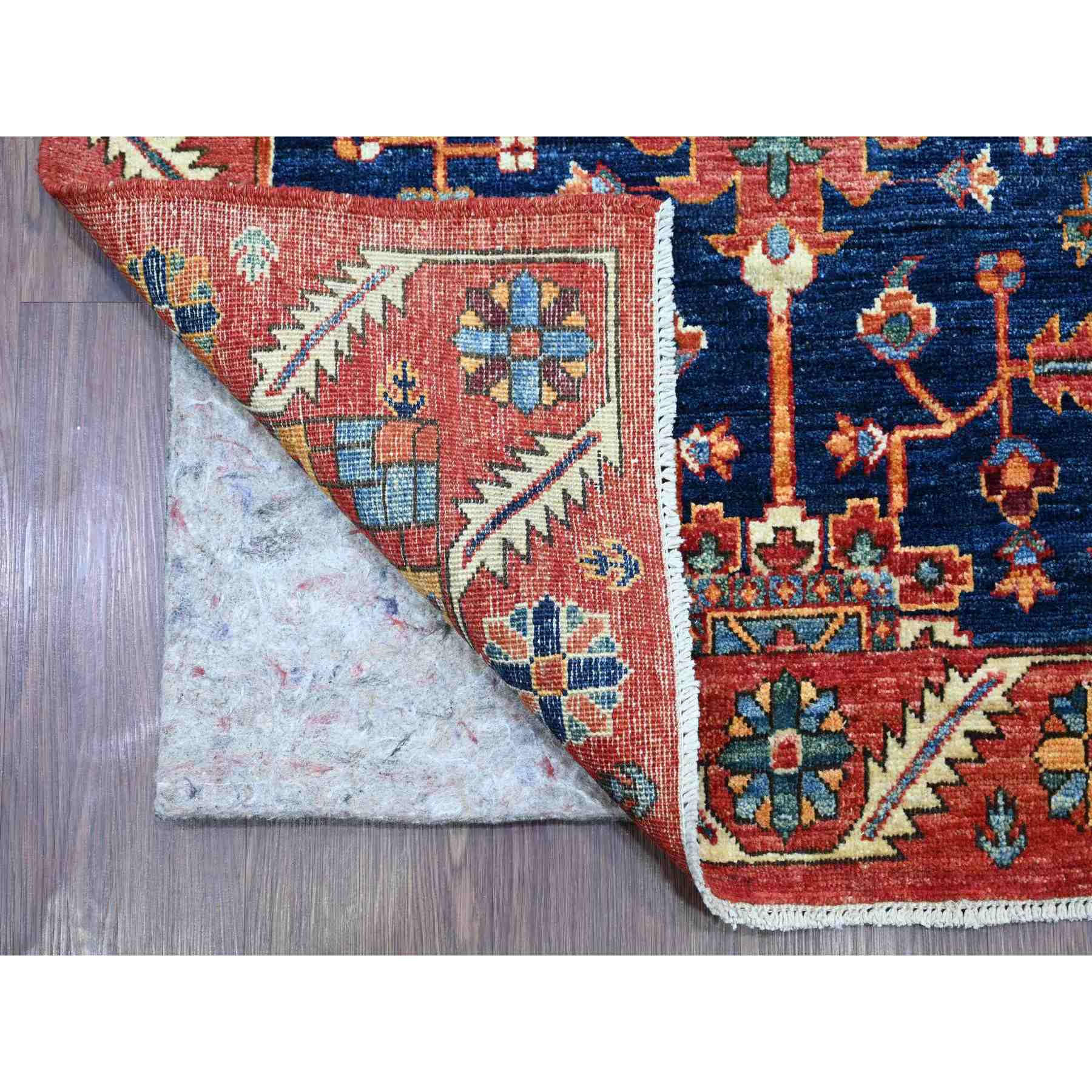 Tribal-Geometric-Hand-Knotted-Rug-106080