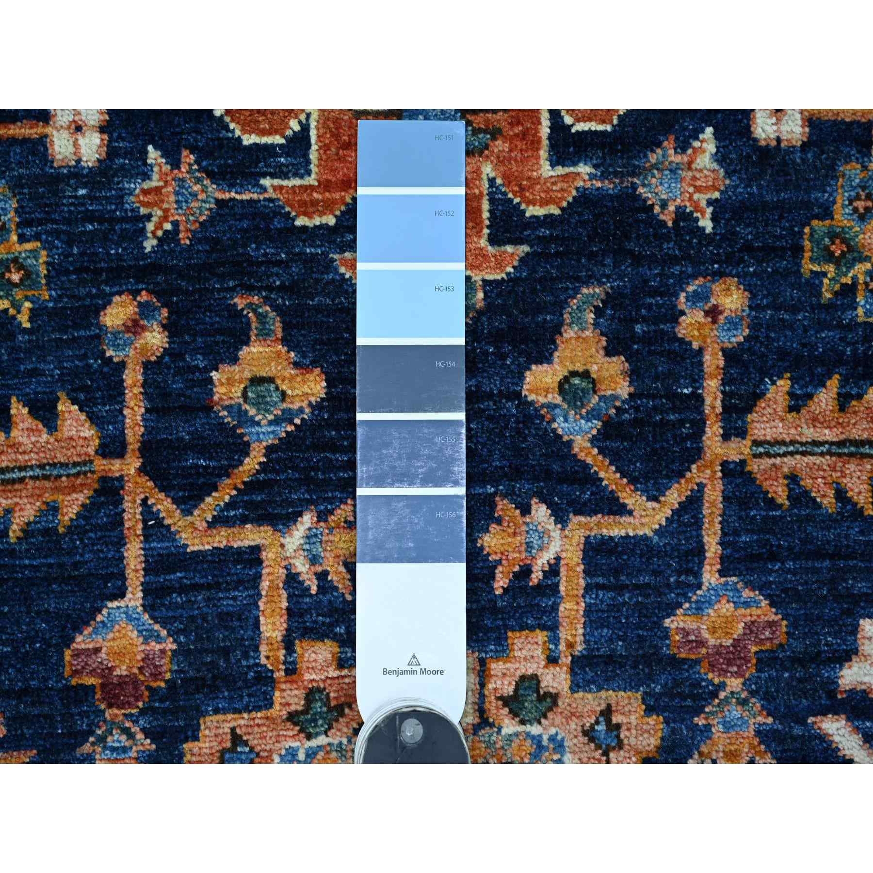 Tribal-Geometric-Hand-Knotted-Rug-106080