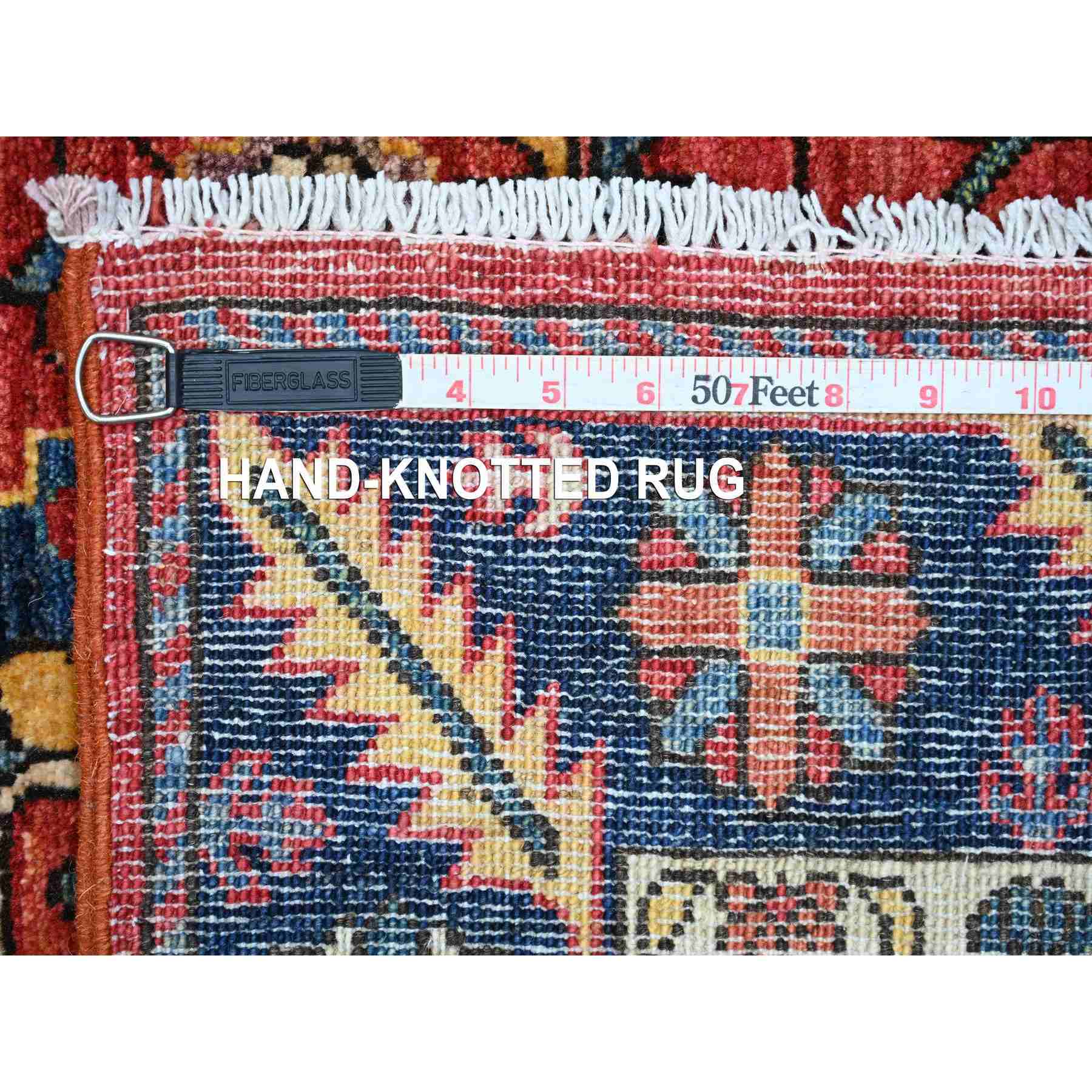 Tribal-Geometric-Hand-Knotted-Rug-106155