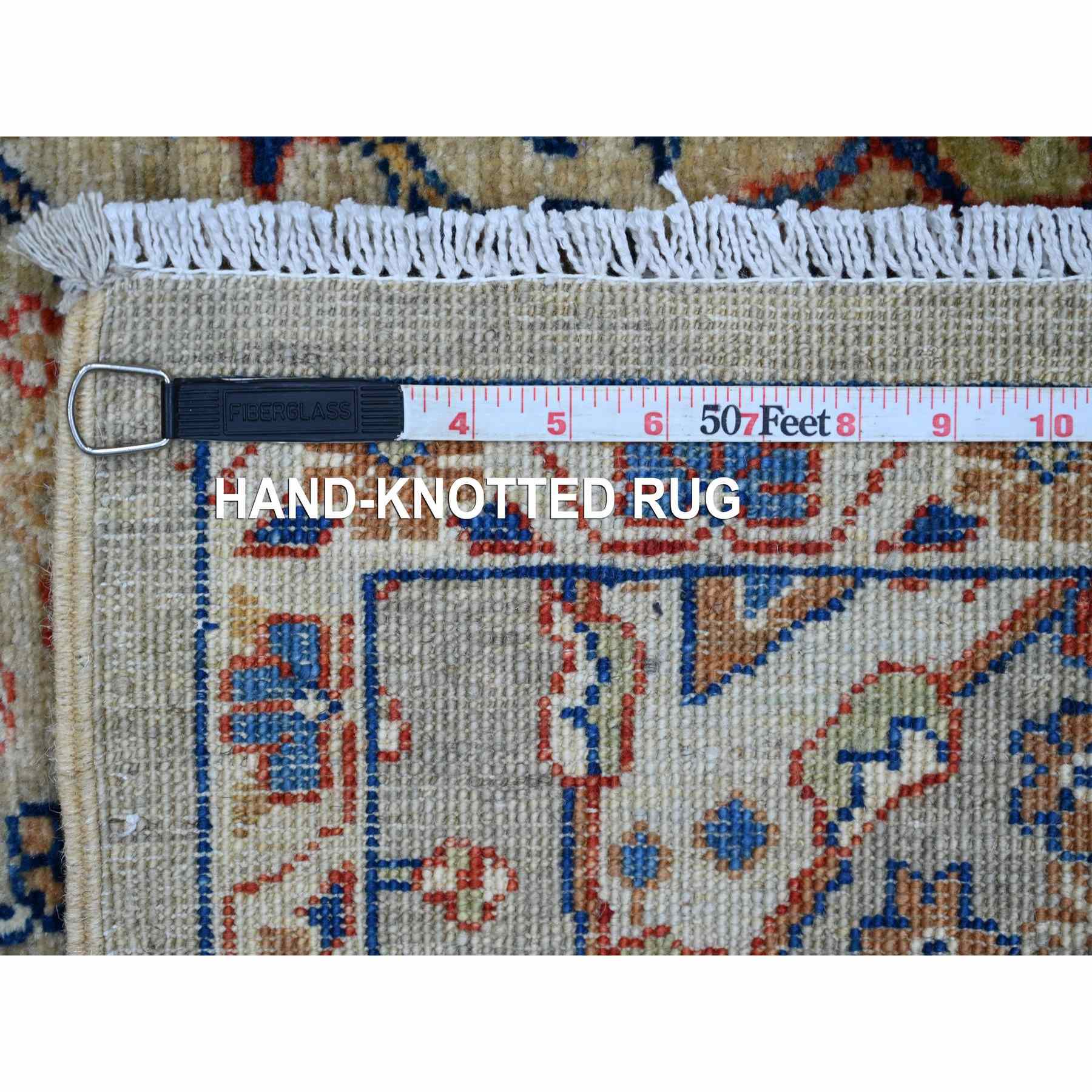 Tribal-Geometric-Hand-Knotted-Rug-106160