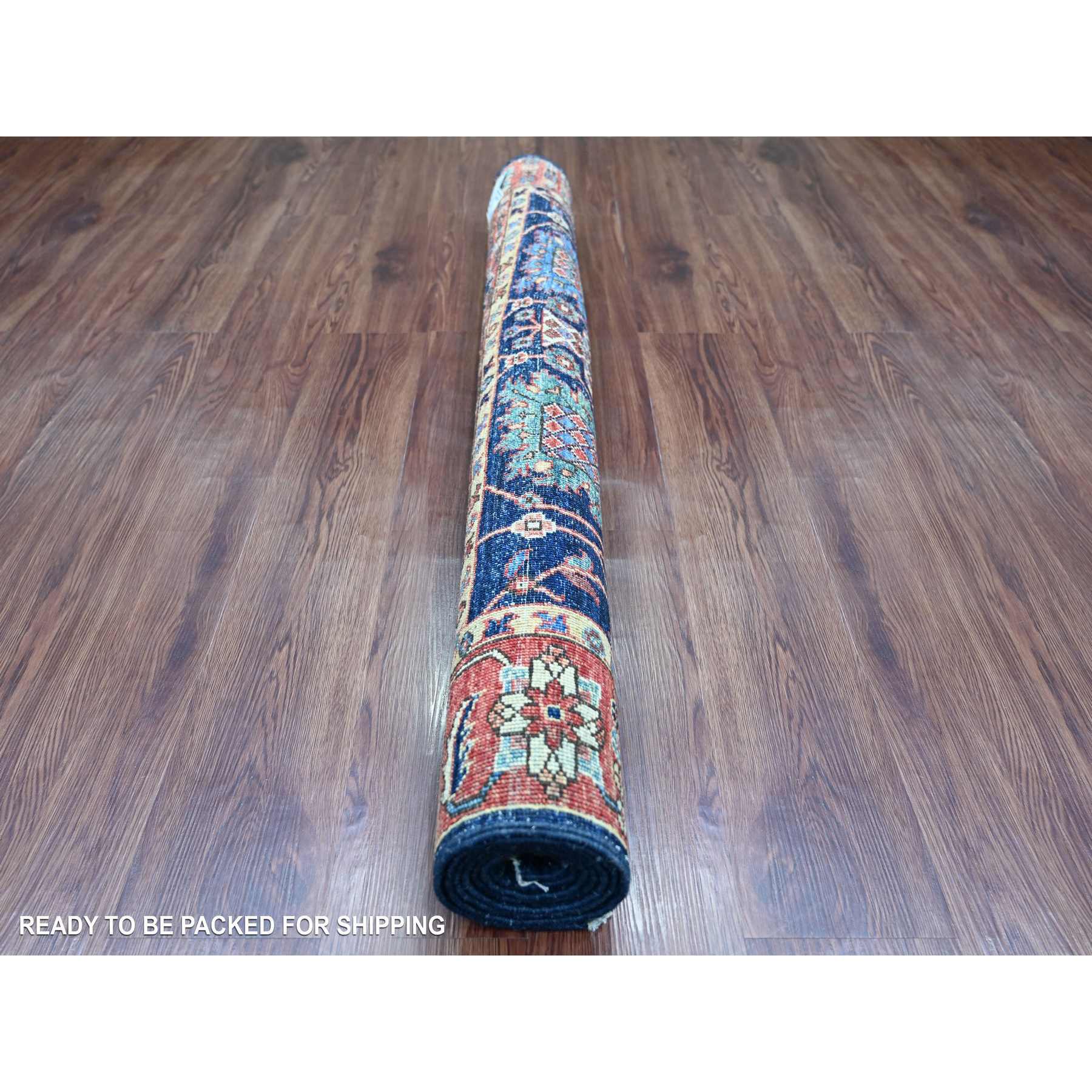 Tribal-Geometric-Hand-Knotted-Rug-106165