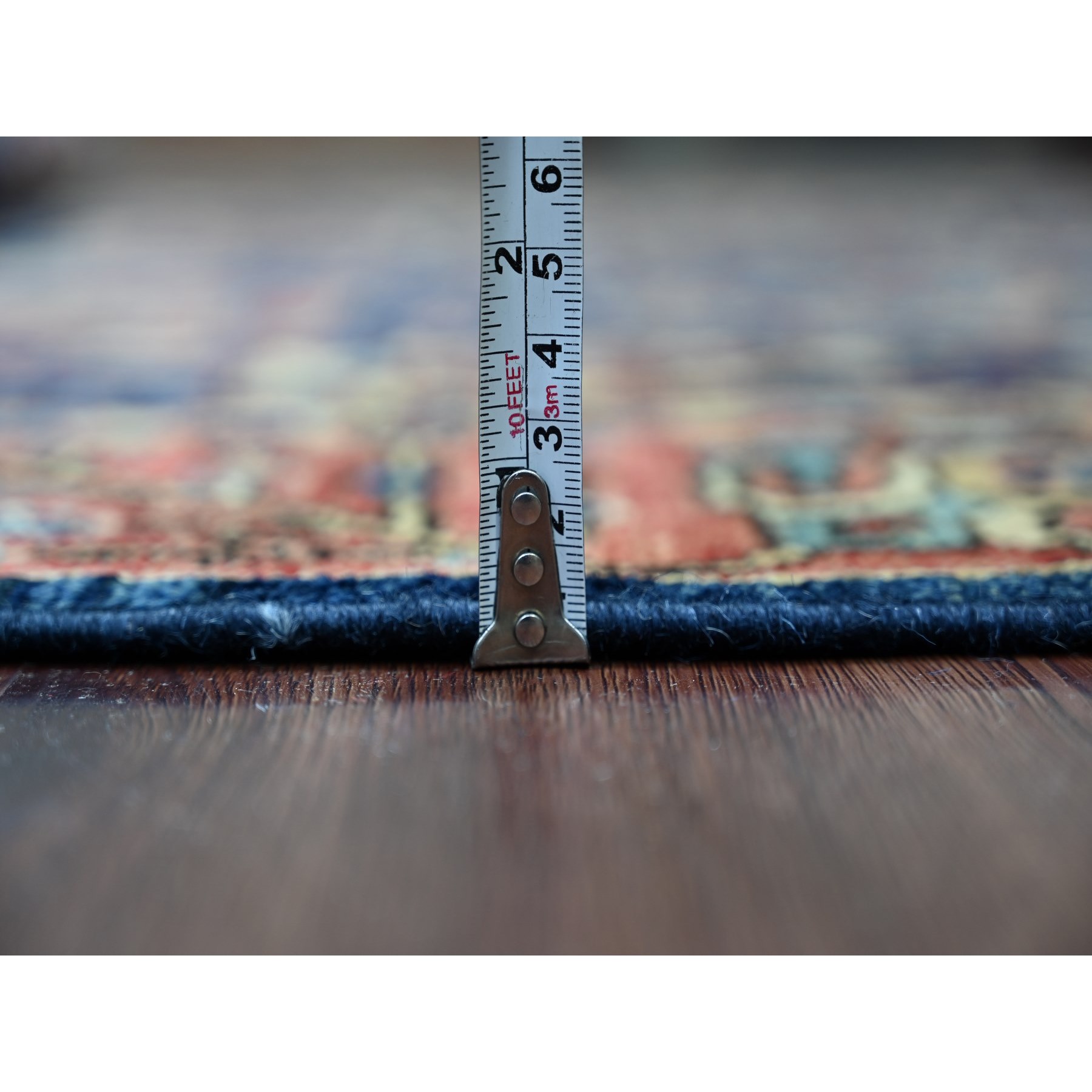 Tribal-Geometric-Hand-Knotted-Rug-106165