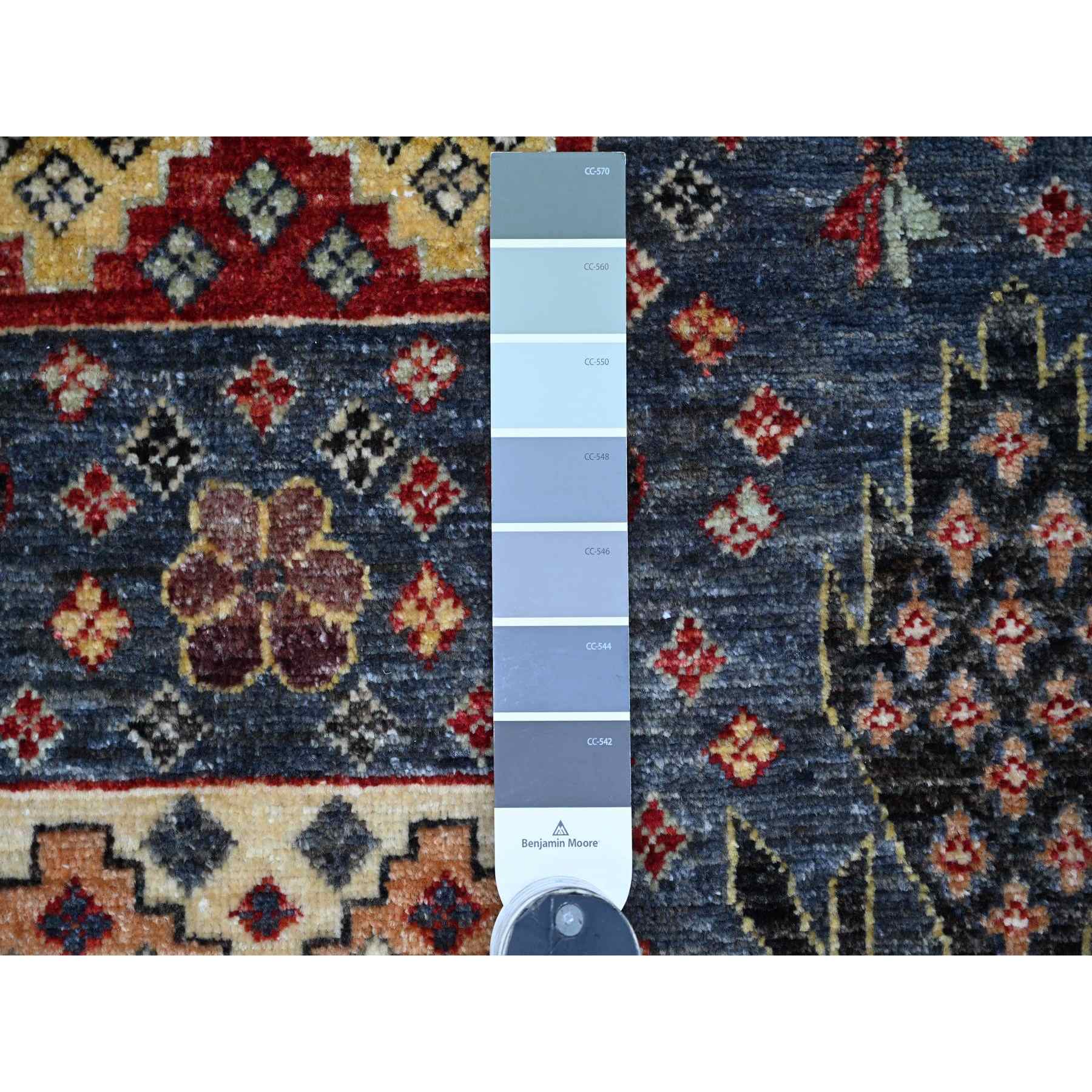 Tribal-Geometric-Hand-Knotted-Rug-106170