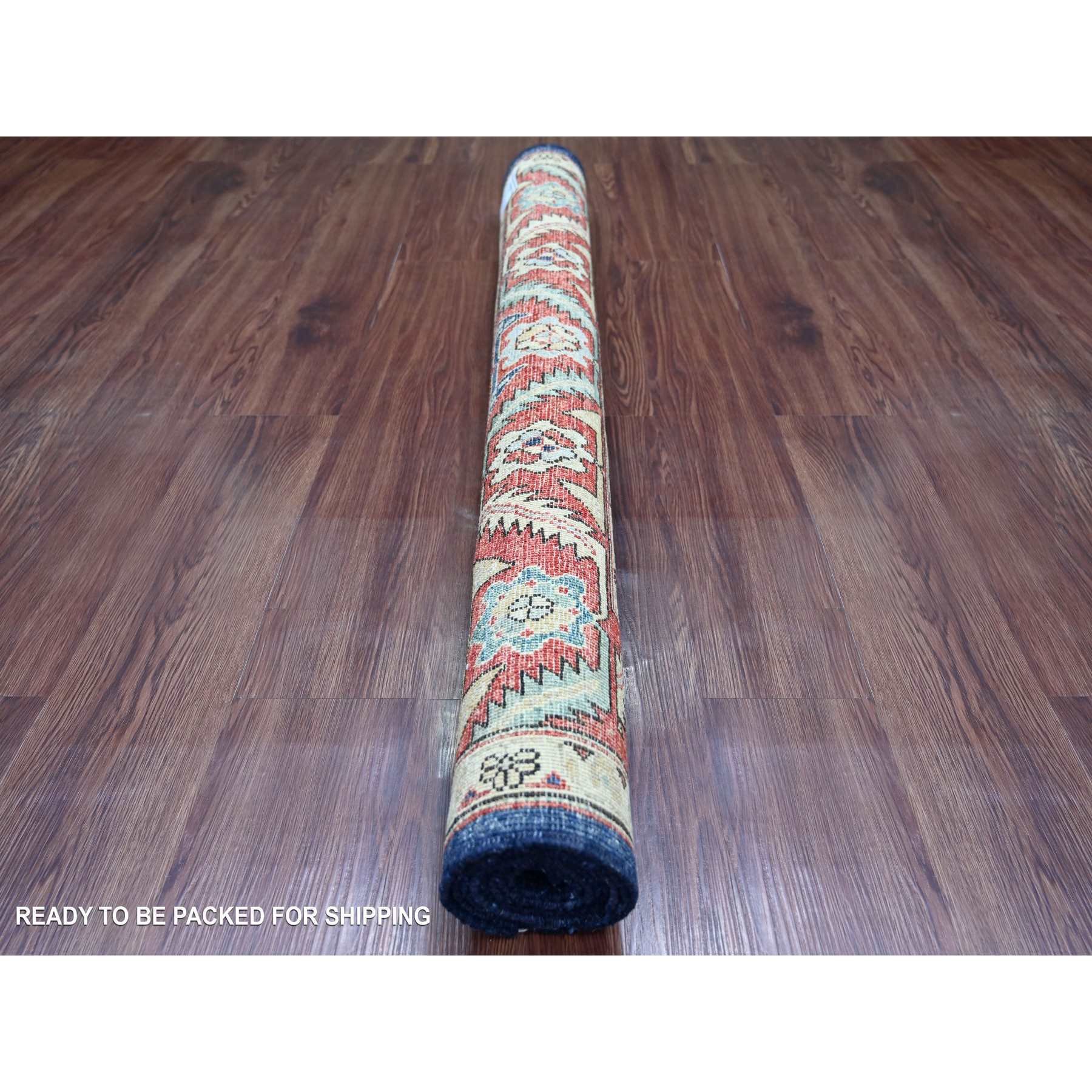 Tribal-Geometric-Hand-Knotted-Rug-106175