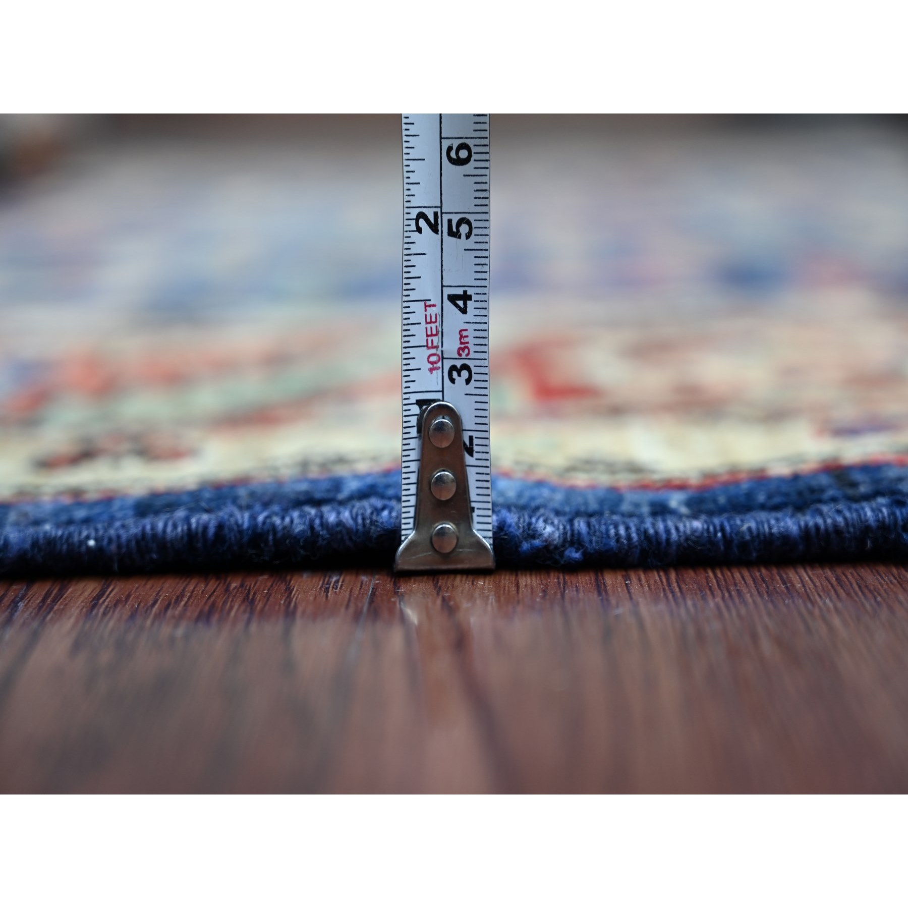 Tribal-Geometric-Hand-Knotted-Rug-106175