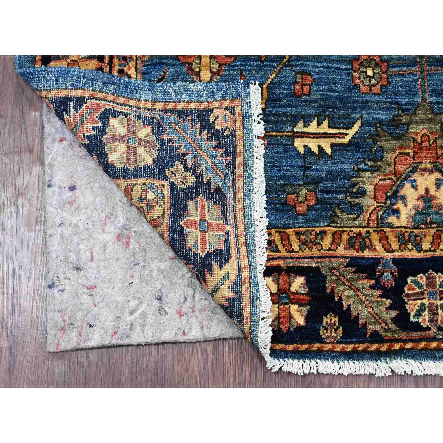 Tribal-Geometric-Hand-Knotted-Rug-106180