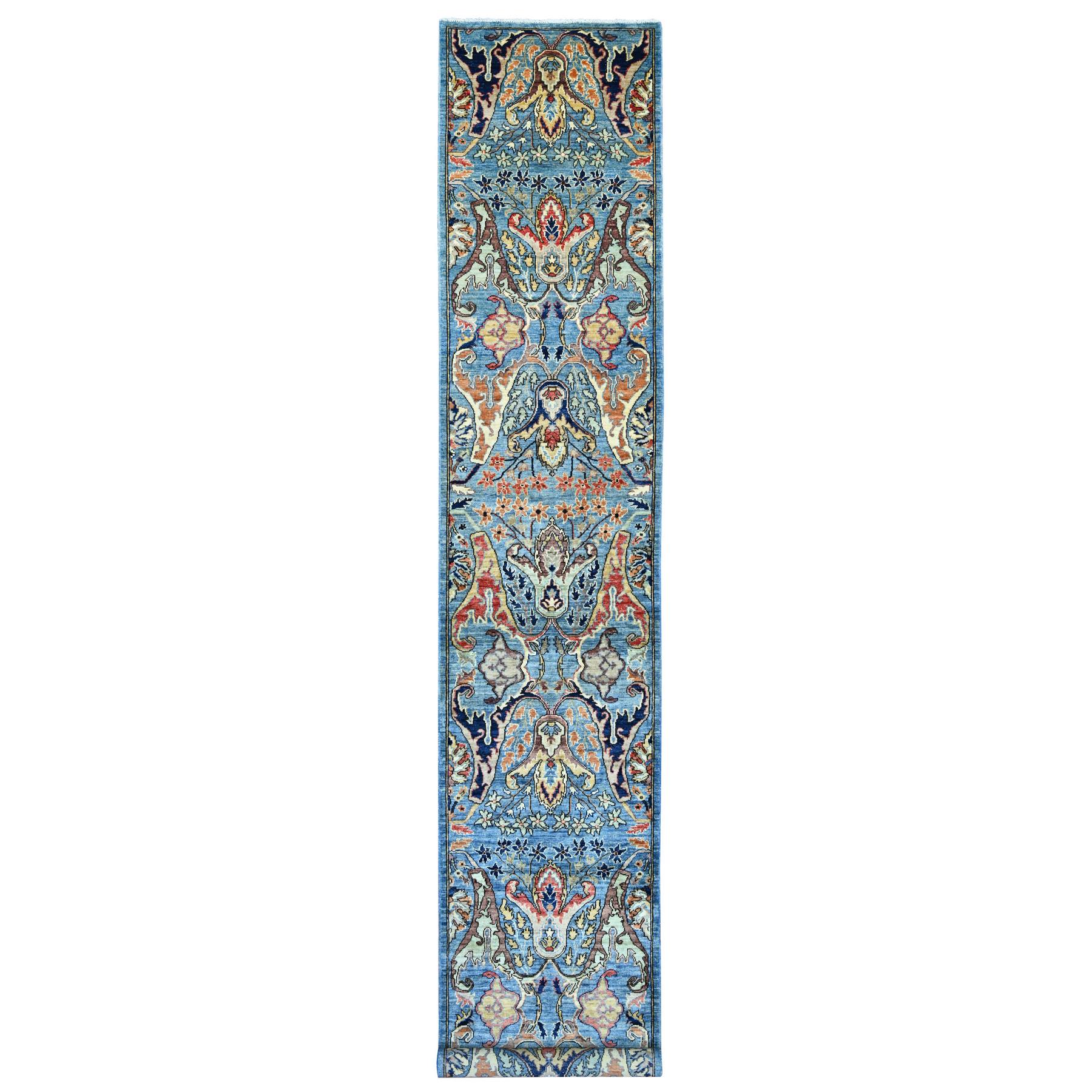 Tribal-Geometric-Hand-Knotted-Rug-106195