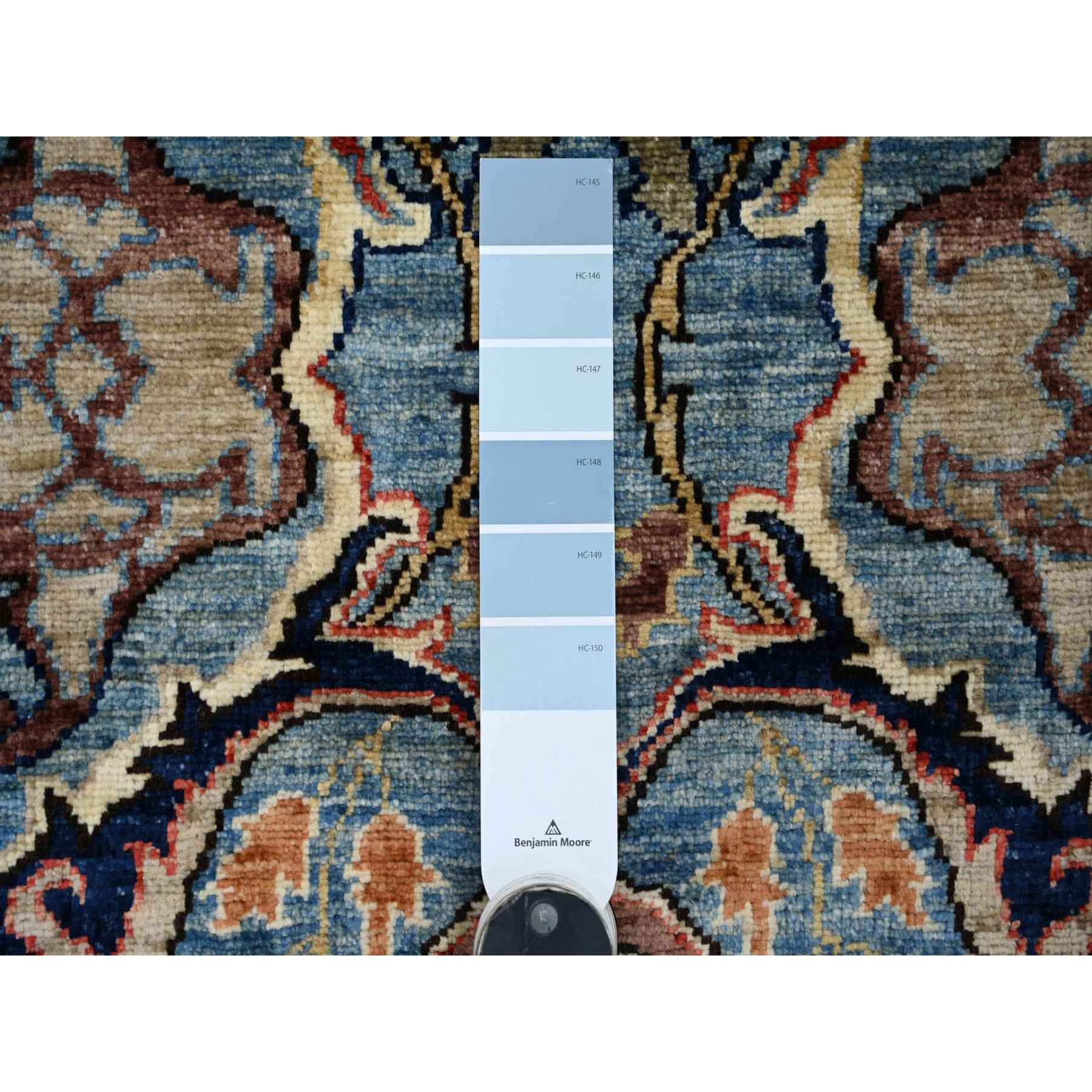 Tribal-Geometric-Hand-Knotted-Rug-106195