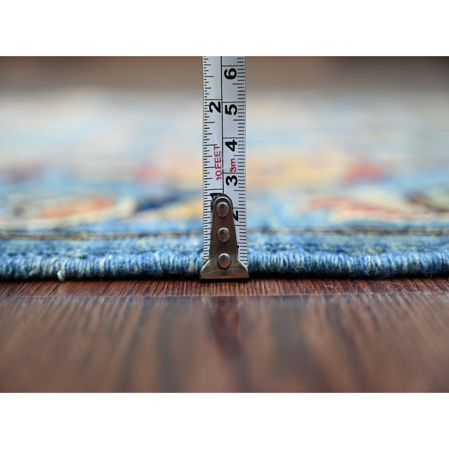 Tribal-Geometric-Hand-Knotted-Rug-106195