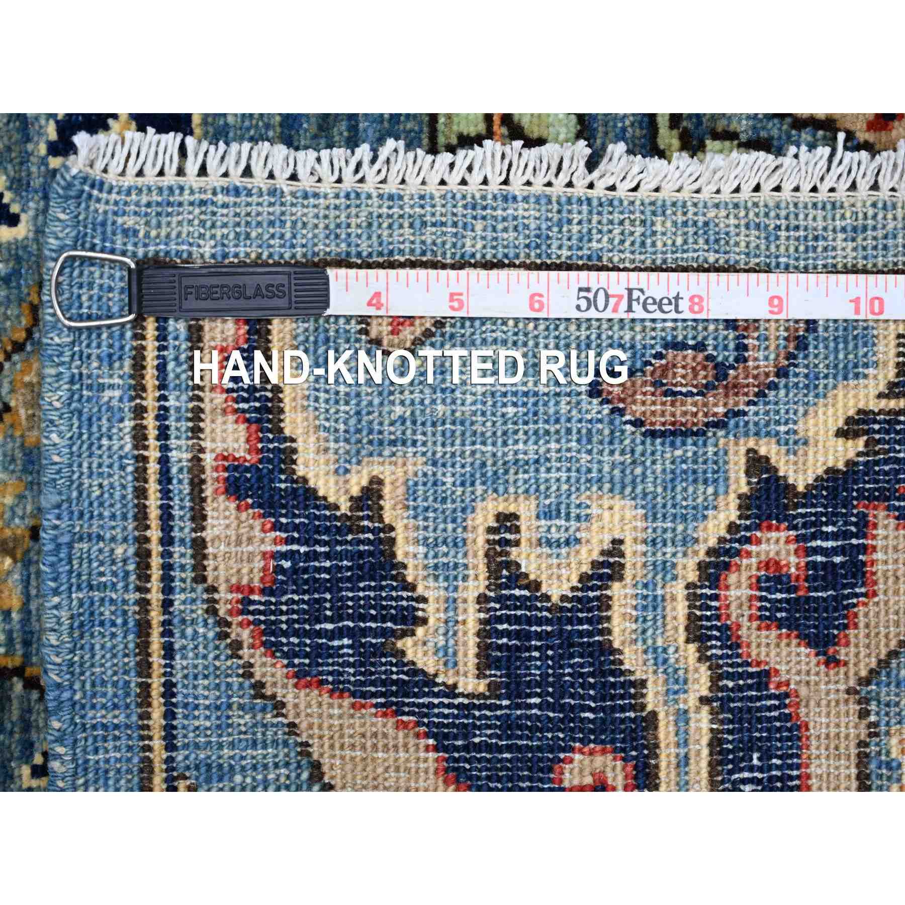 Tribal-Geometric-Hand-Knotted-Rug-106195
