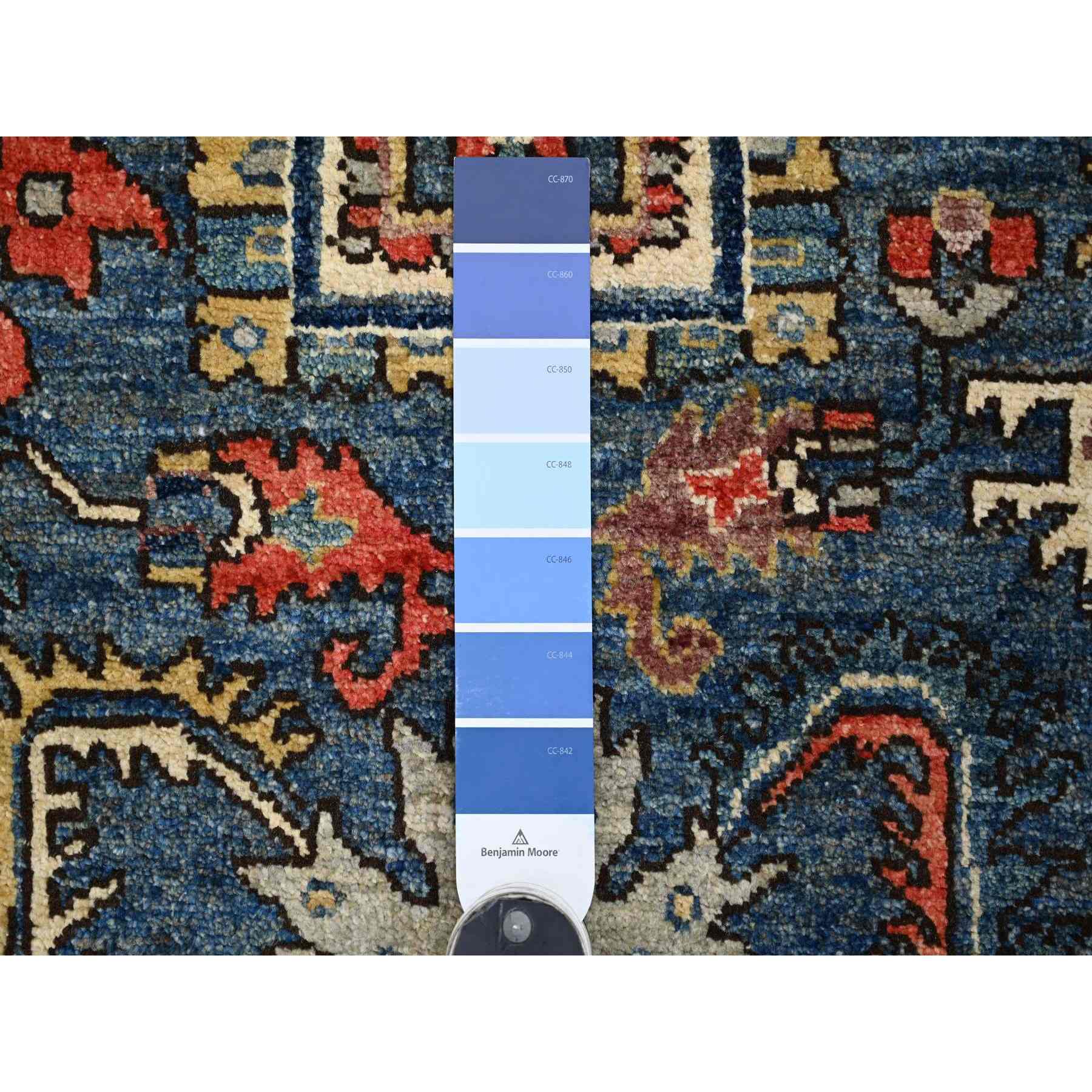 Tribal-Geometric-Hand-Knotted-Rug-106210