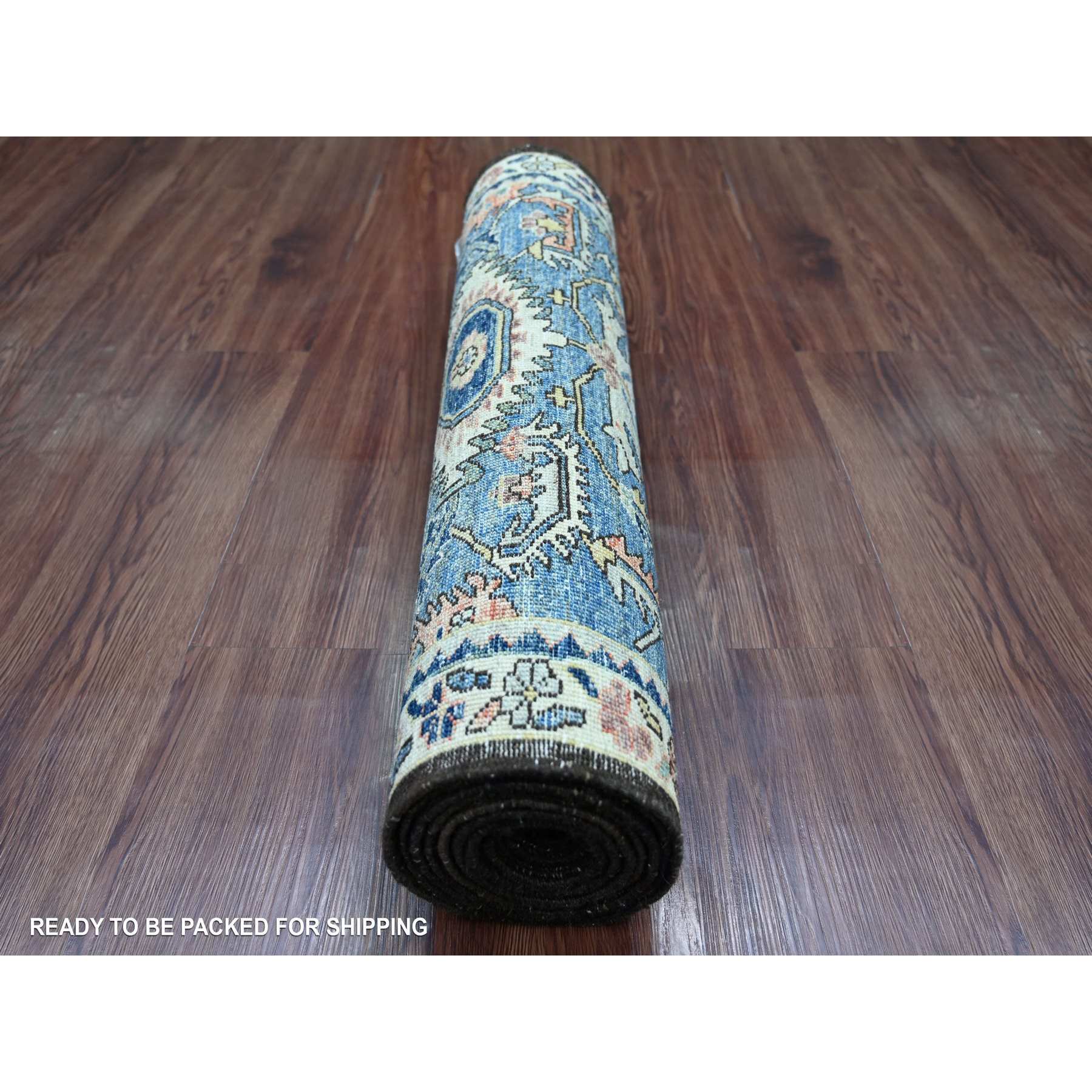 Tribal-Geometric-Hand-Knotted-Rug-106210