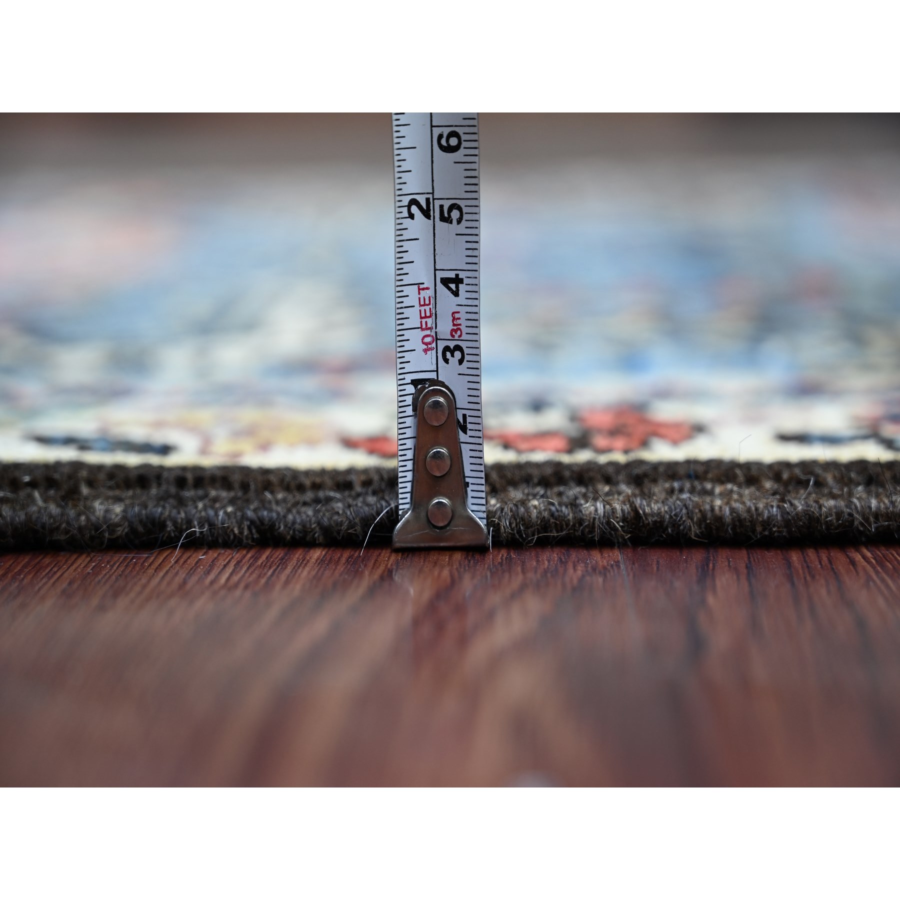 Tribal-Geometric-Hand-Knotted-Rug-106210