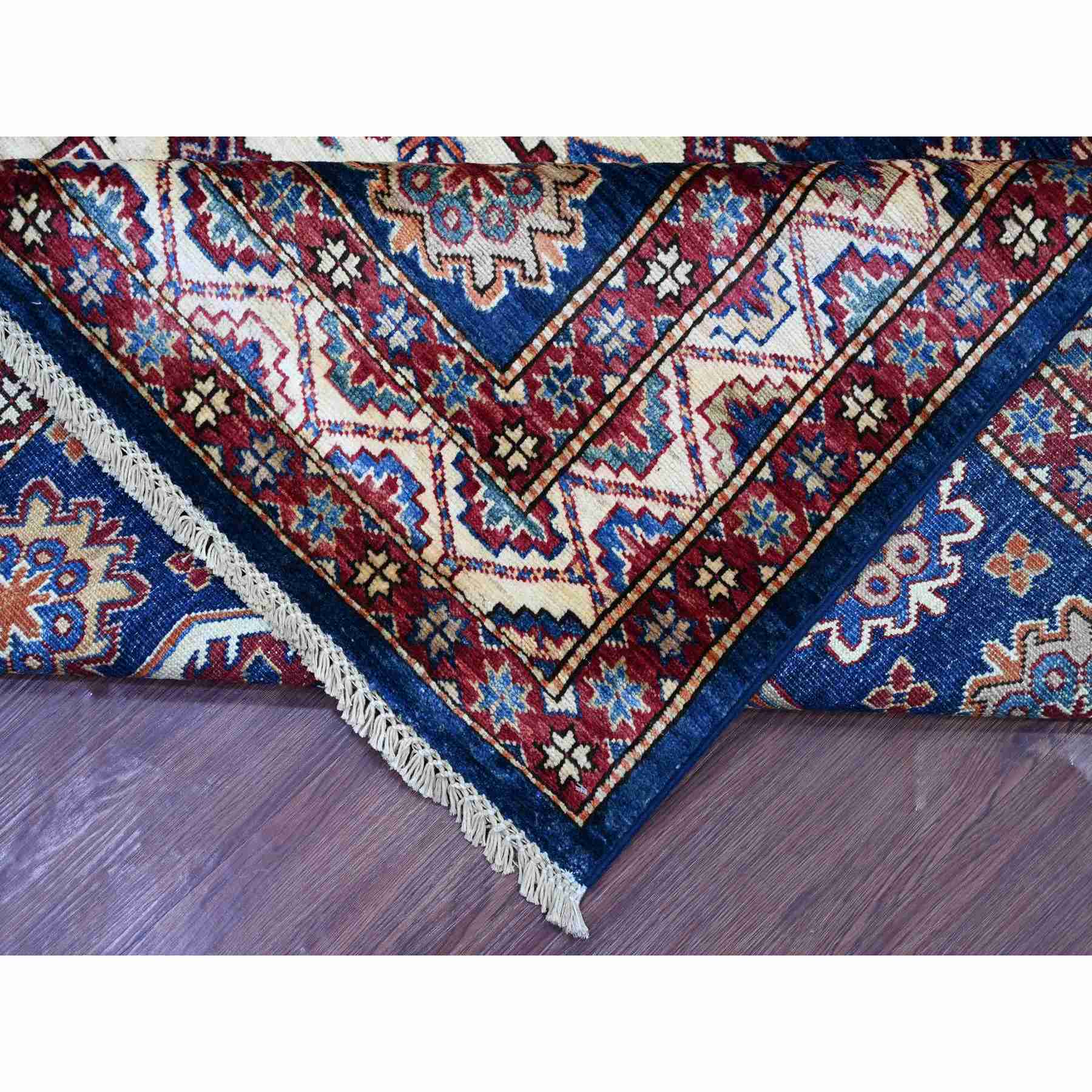 Tribal-Geometric-Hand-Knotted-Rug-106240