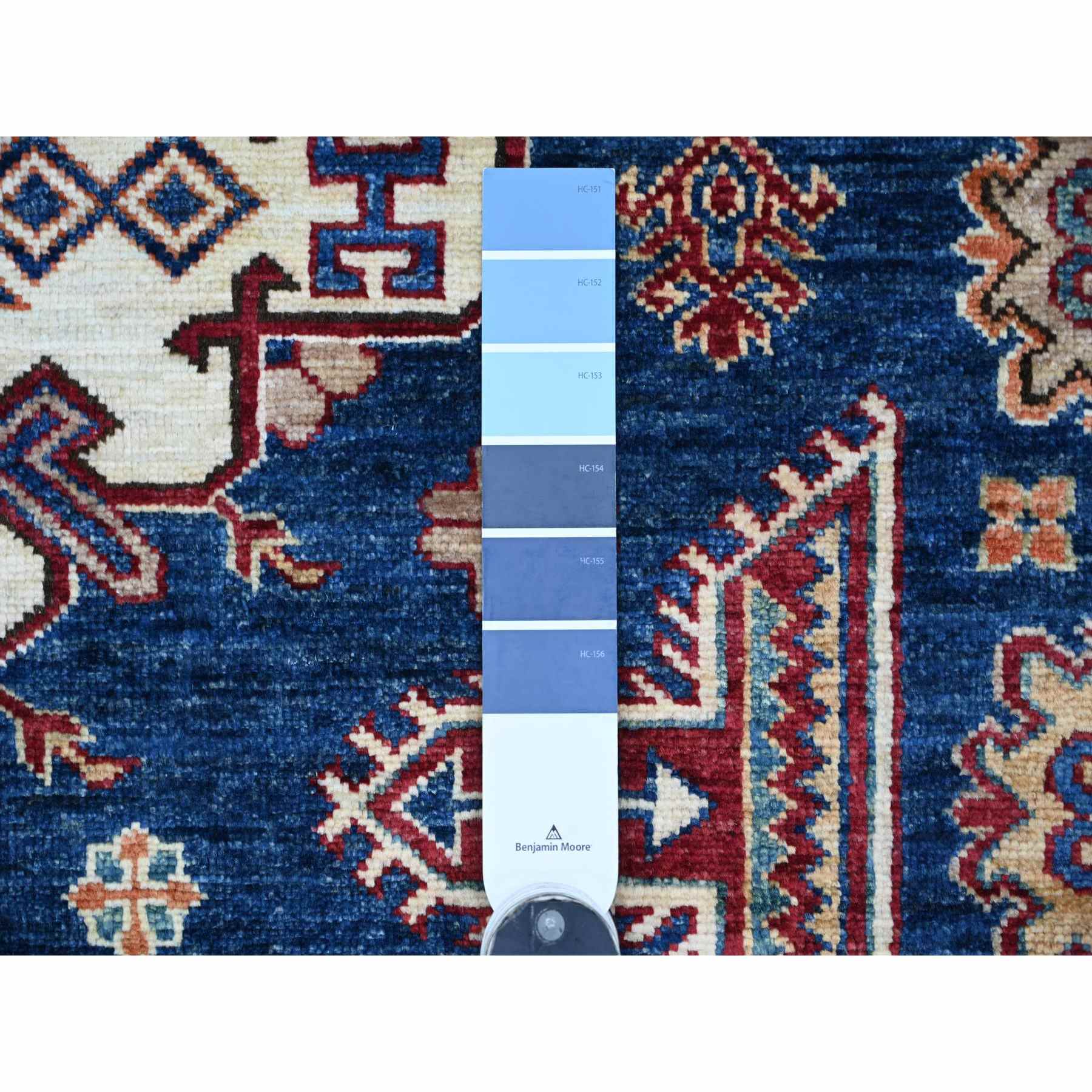 Tribal-Geometric-Hand-Knotted-Rug-106240