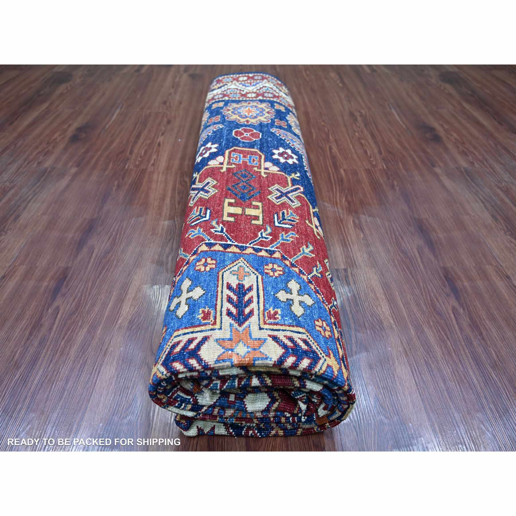 Tribal-Geometric-Hand-Knotted-Rug-106240
