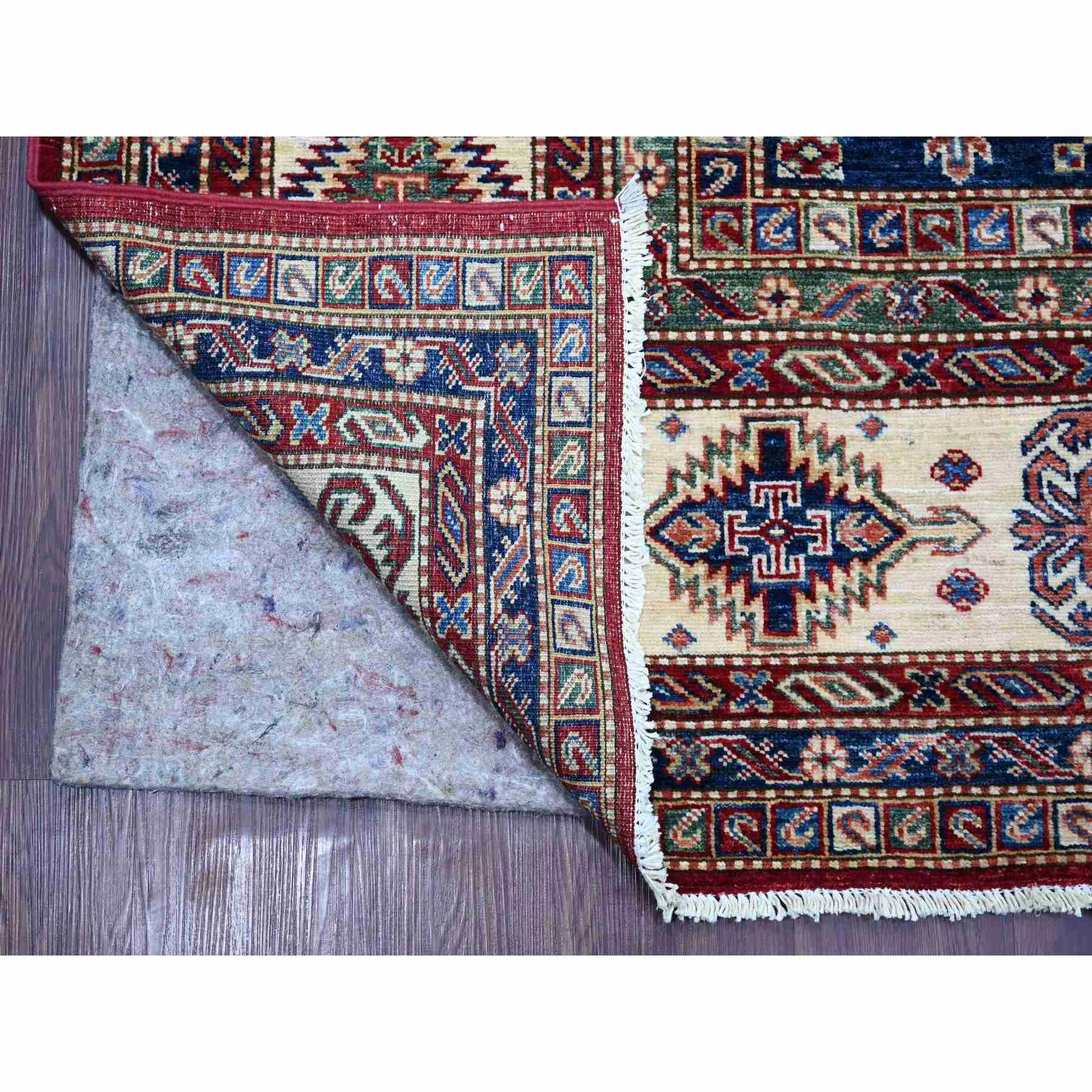 Tribal-Geometric-Hand-Knotted-Rug-106265