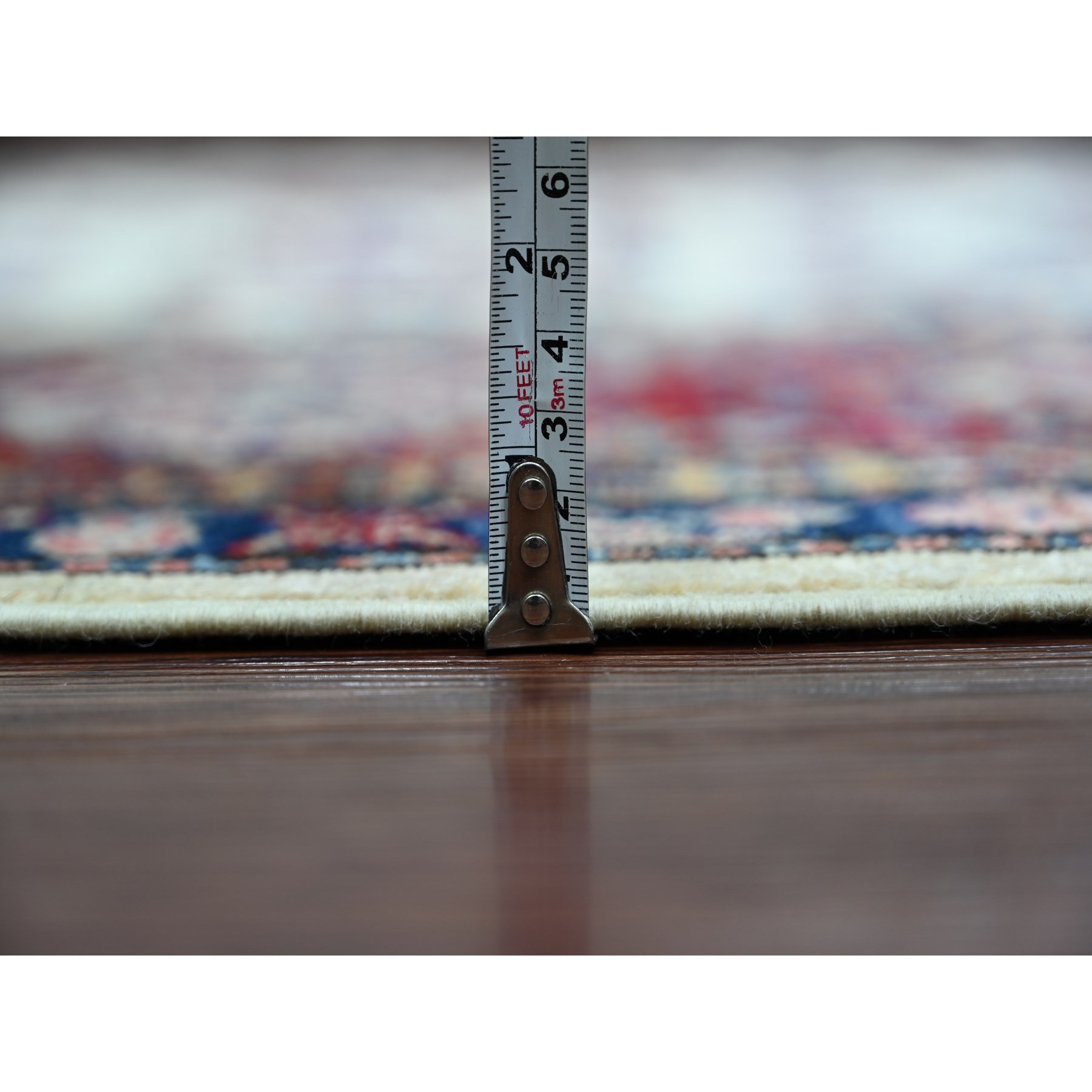 Tribal-Geometric-Hand-Knotted-Rug-106280