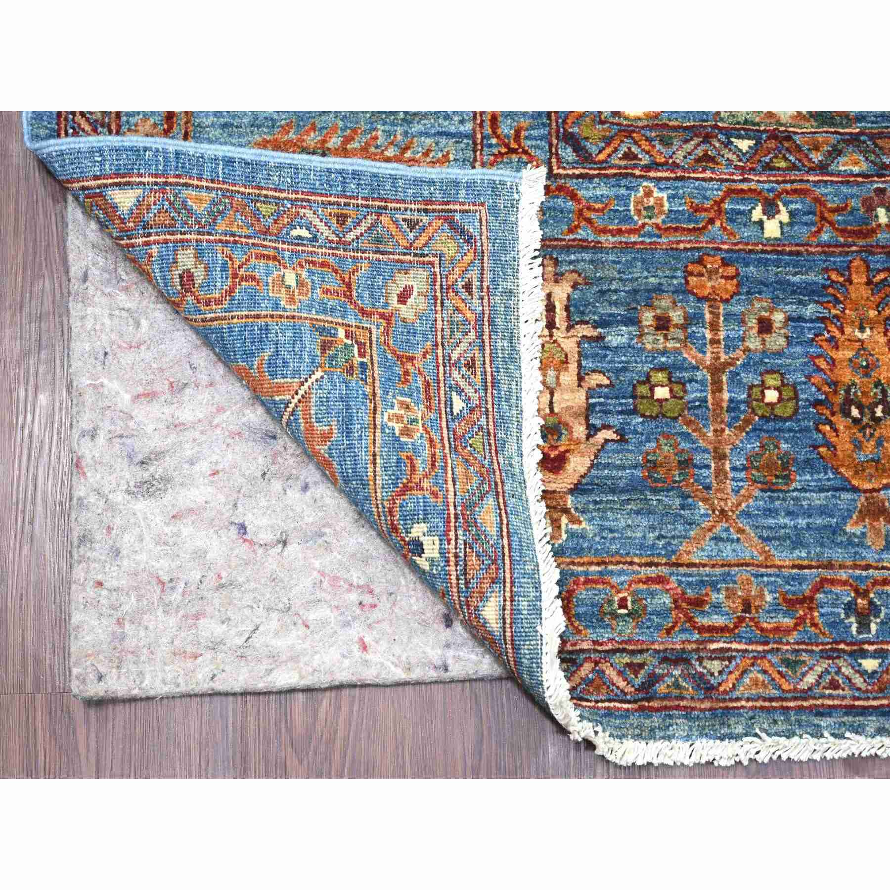 Tribal-Geometric-Hand-Knotted-Rug-106300