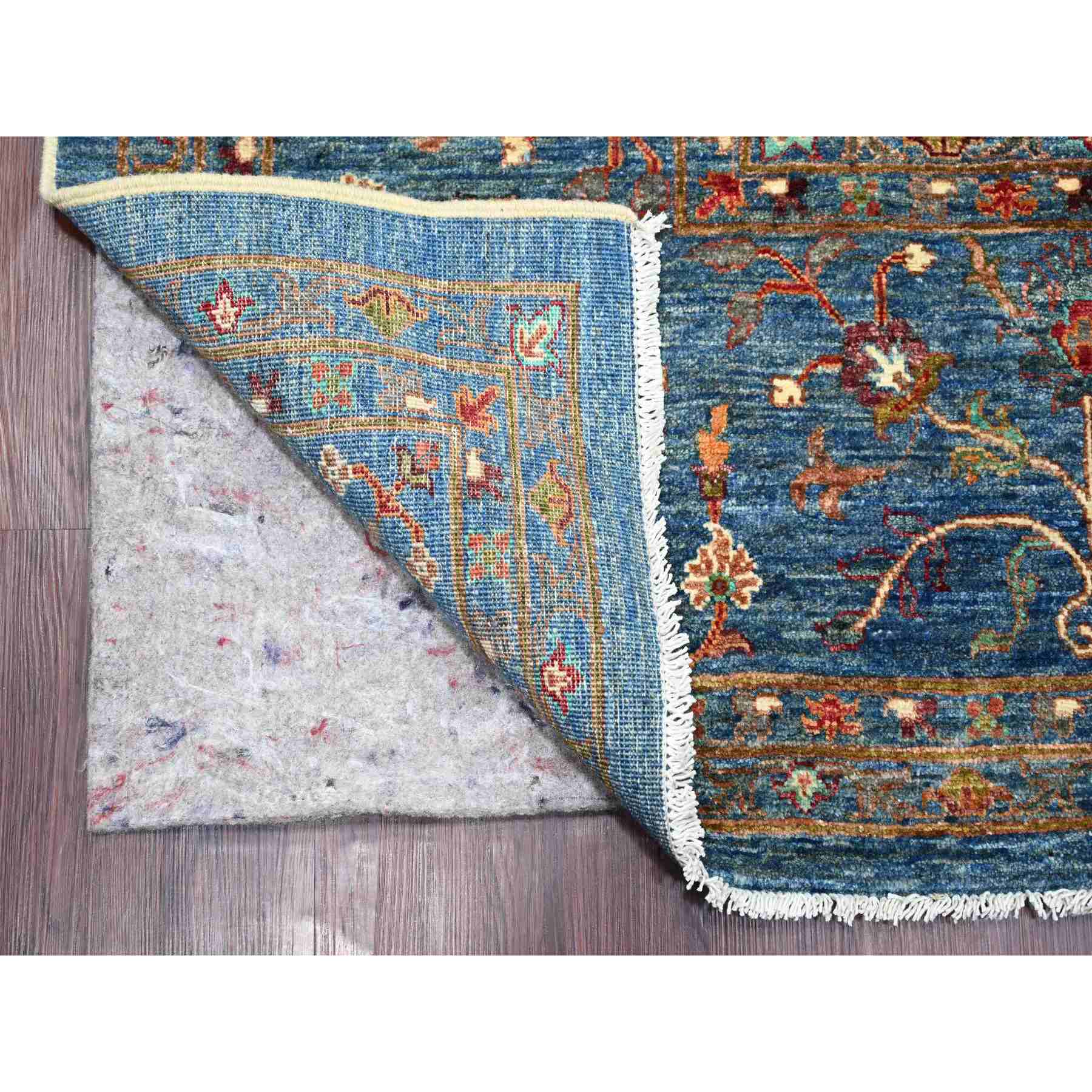 Tribal-Geometric-Hand-Knotted-Rug-106310