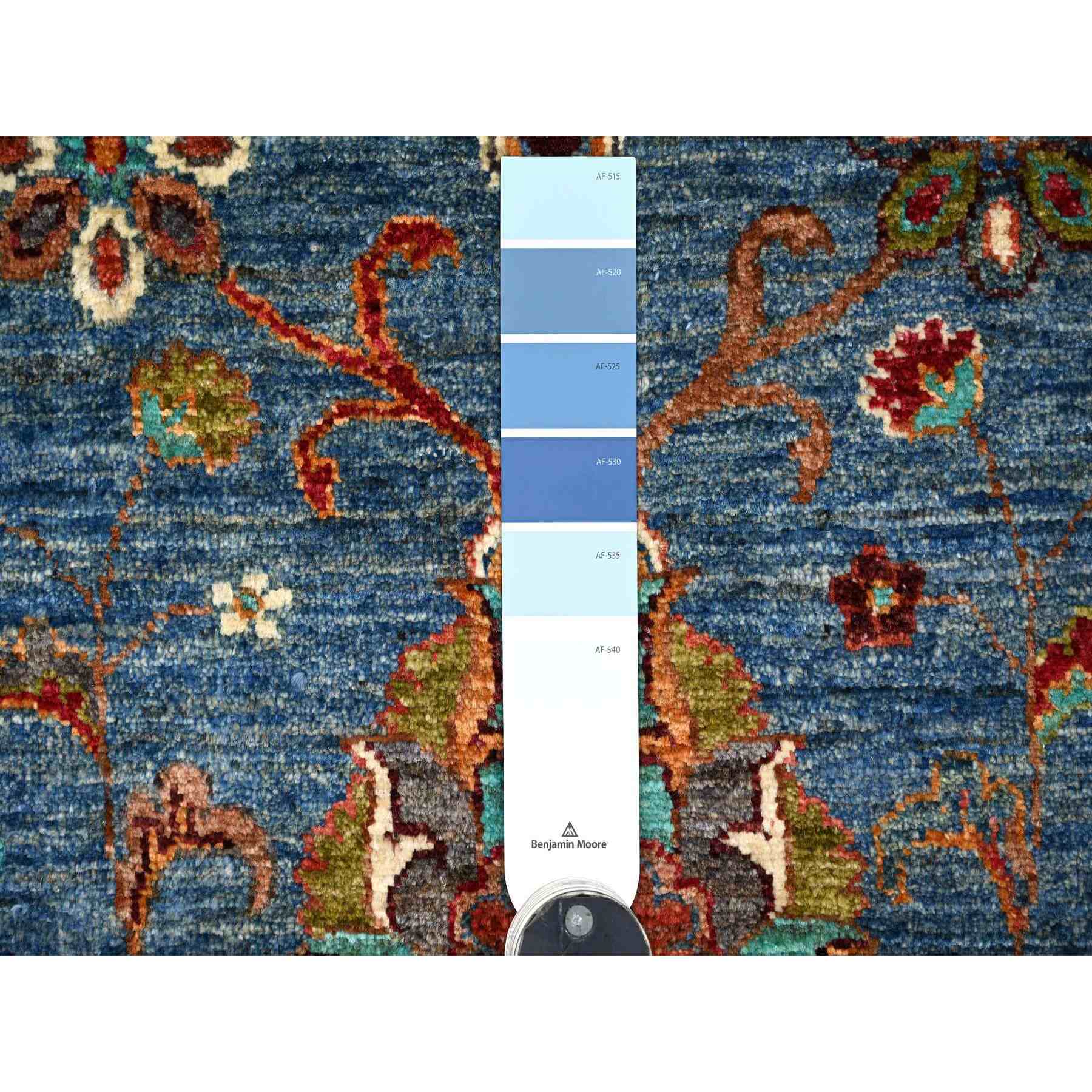 Tribal-Geometric-Hand-Knotted-Rug-106310