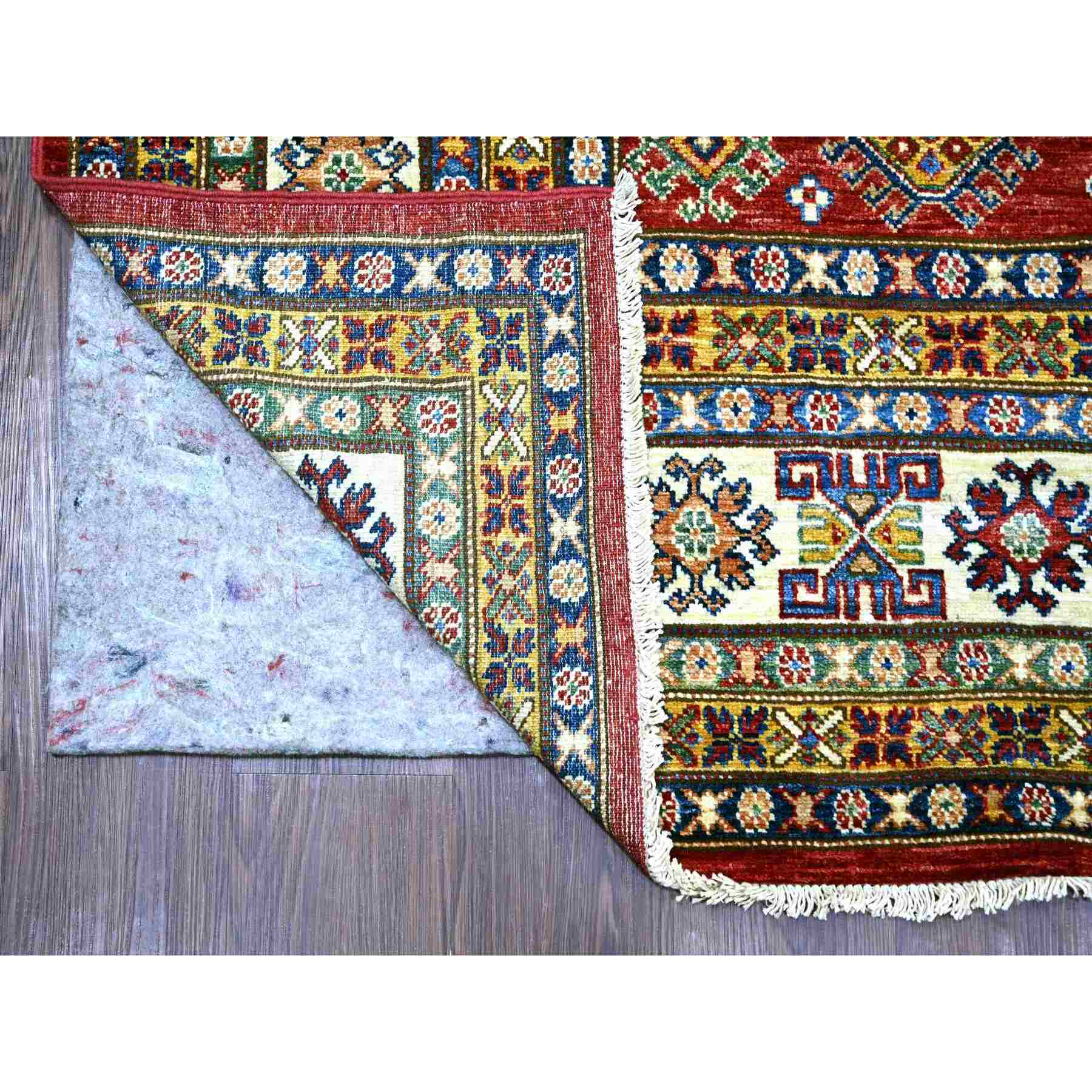 Tribal-Geometric-Hand-Knotted-Rug-106315
