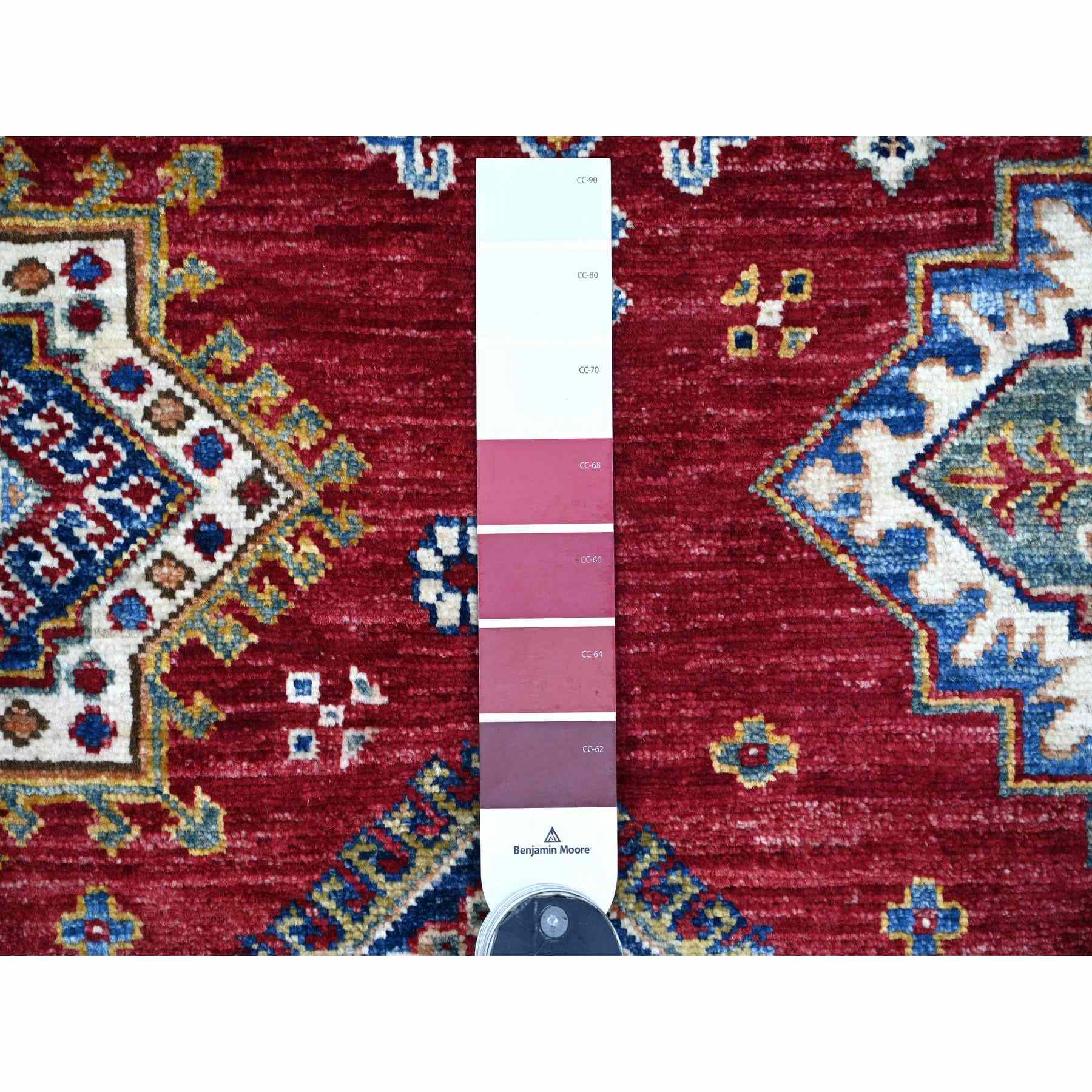 Tribal-Geometric-Hand-Knotted-Rug-106315