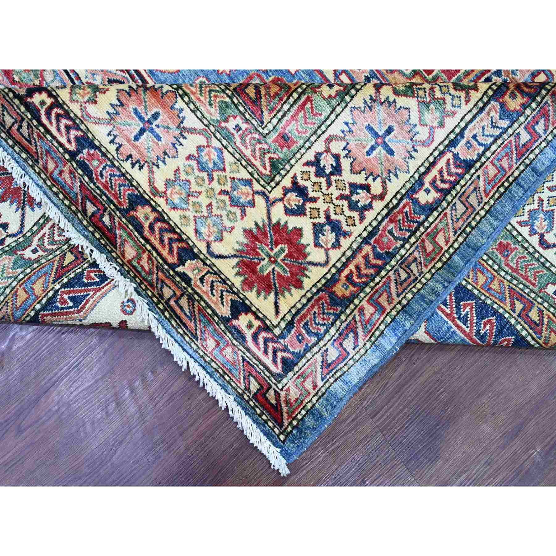 Tribal-Geometric-Hand-Knotted-Rug-106320