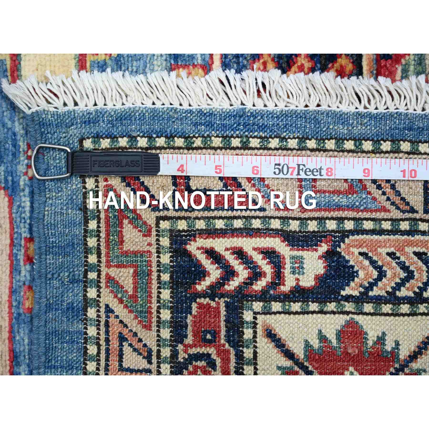 Tribal-Geometric-Hand-Knotted-Rug-106320