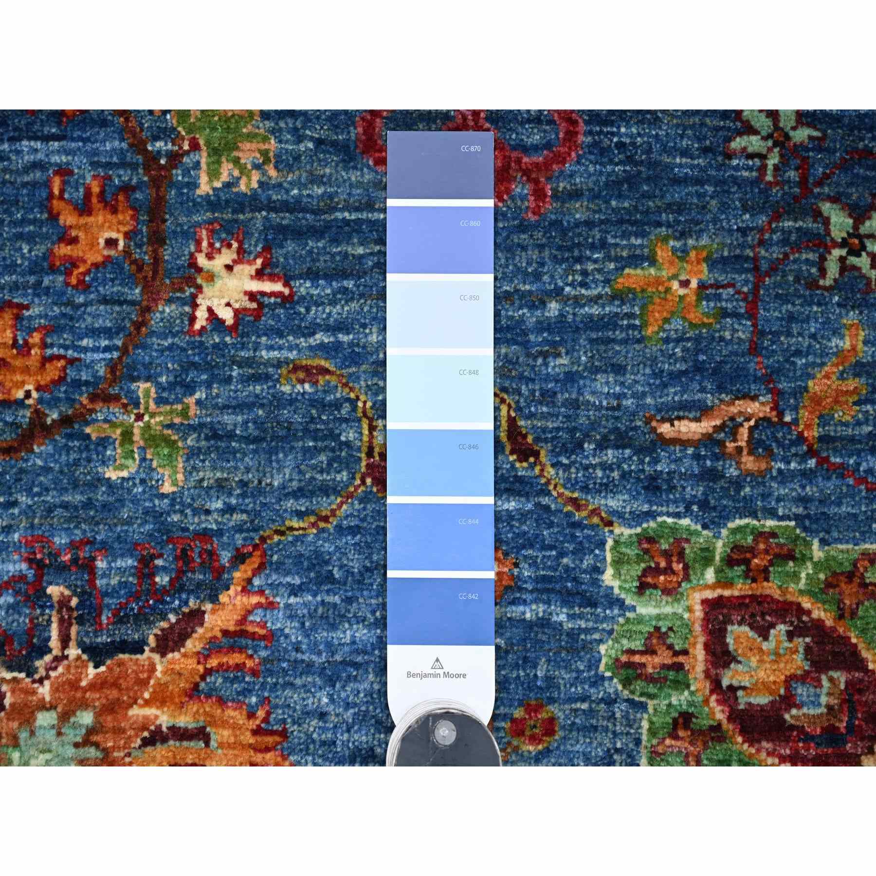 Tribal-Geometric-Hand-Knotted-Rug-106325