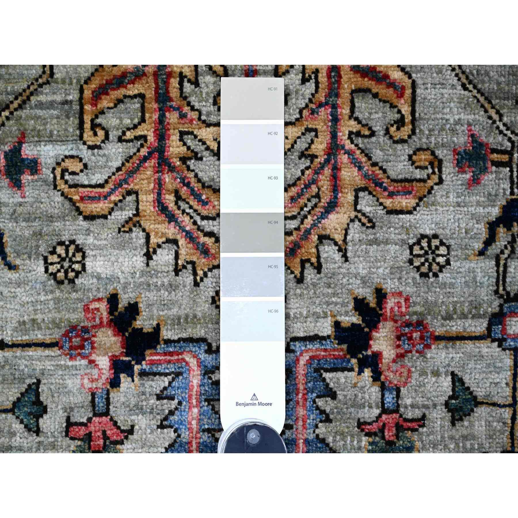 Tribal-Geometric-Hand-Knotted-Rug-106330