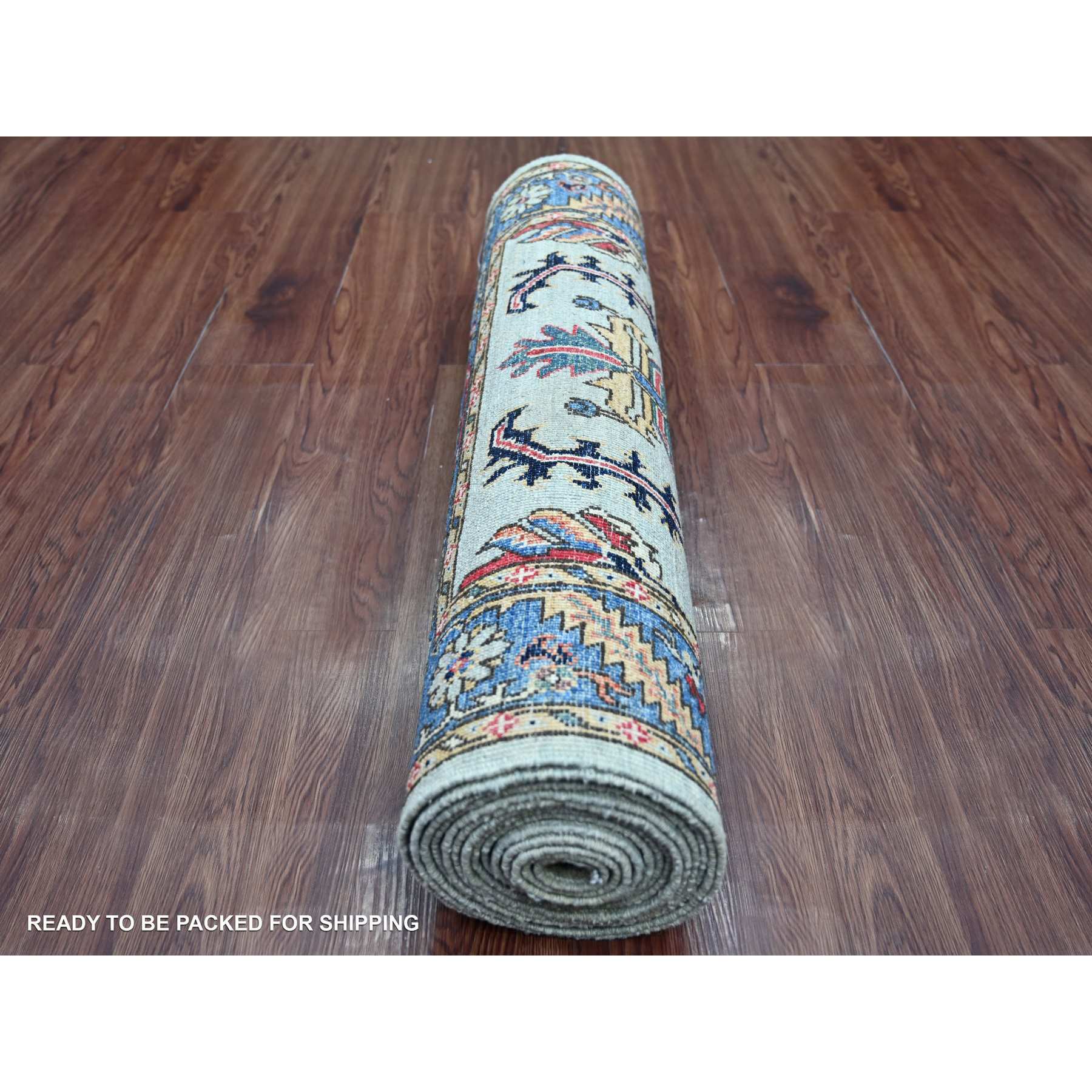 Tribal-Geometric-Hand-Knotted-Rug-106330