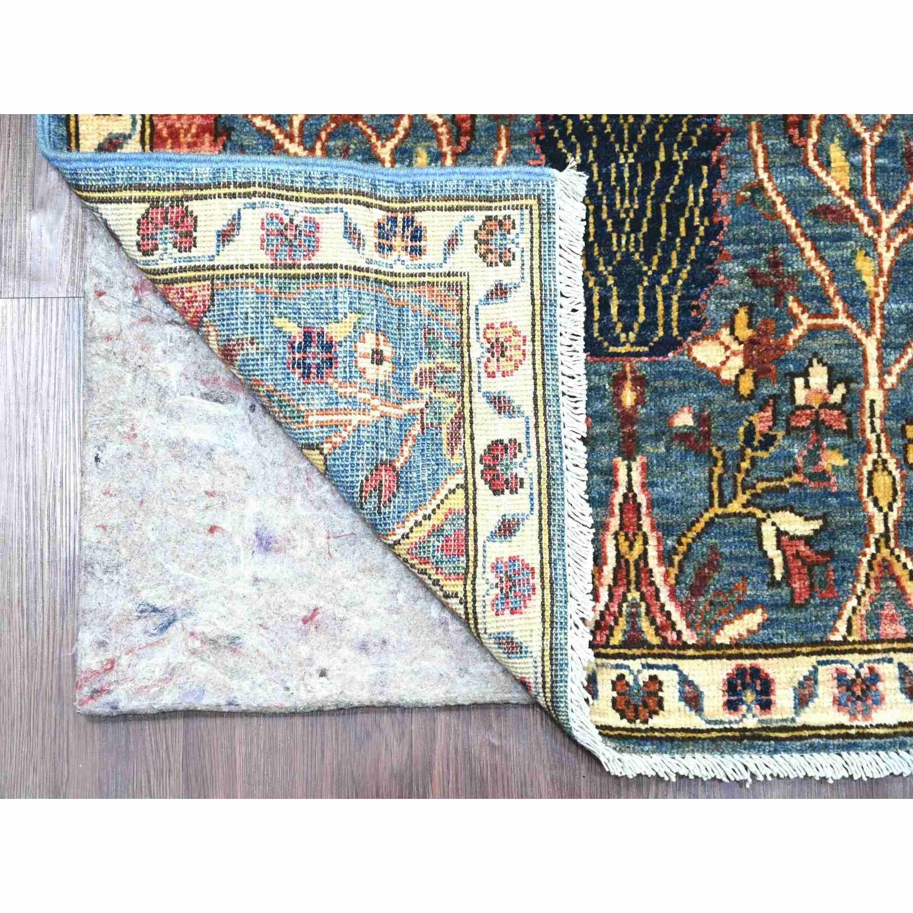 Tribal-Geometric-Hand-Knotted-Rug-106335