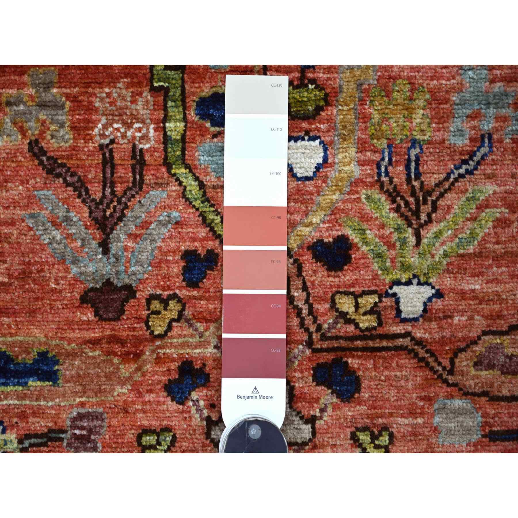 Tribal-Geometric-Hand-Knotted-Rug-106340