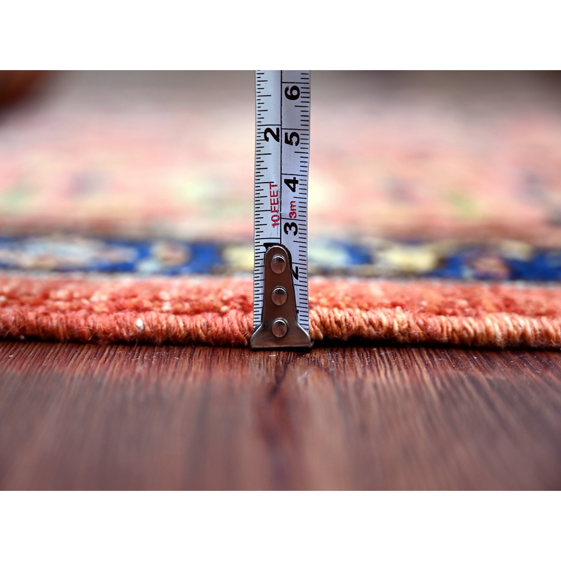 Tribal-Geometric-Hand-Knotted-Rug-106340