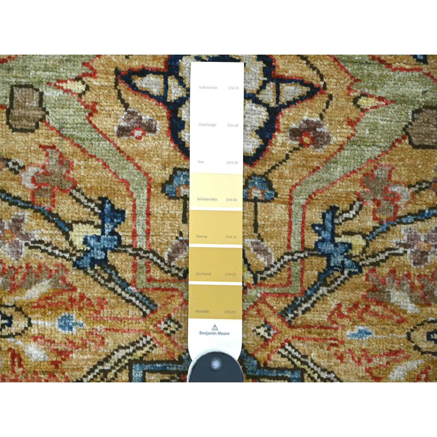 Tribal-Geometric-Hand-Knotted-Rug-106345
